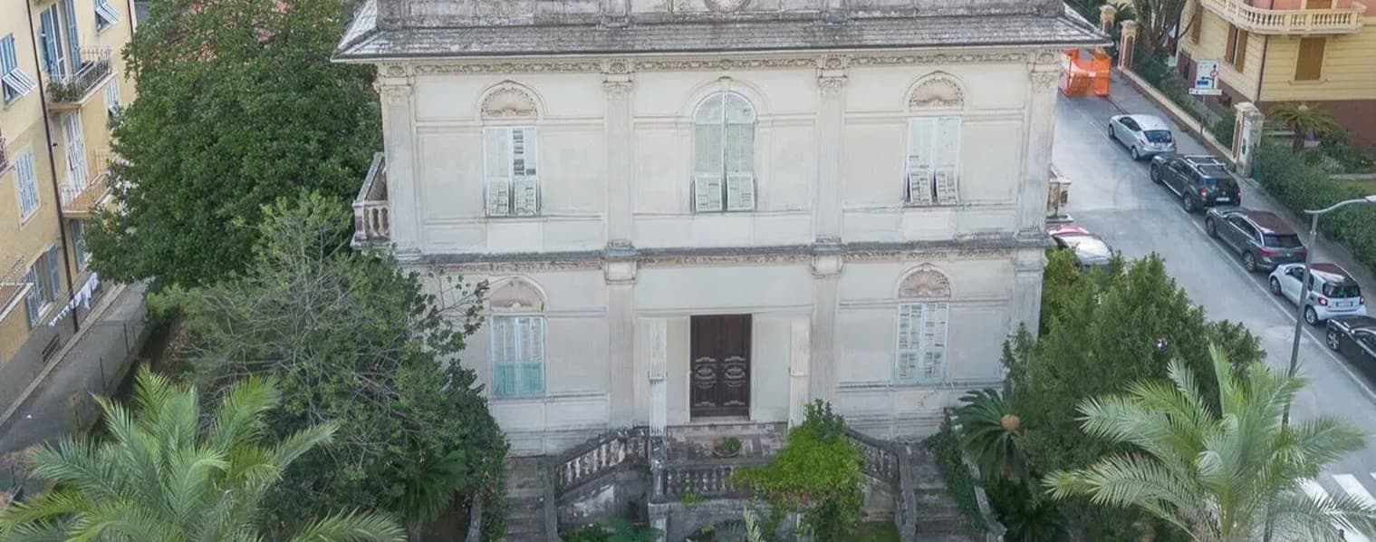 Villa d'epoca in stile liberty a Chiavari, Liguria