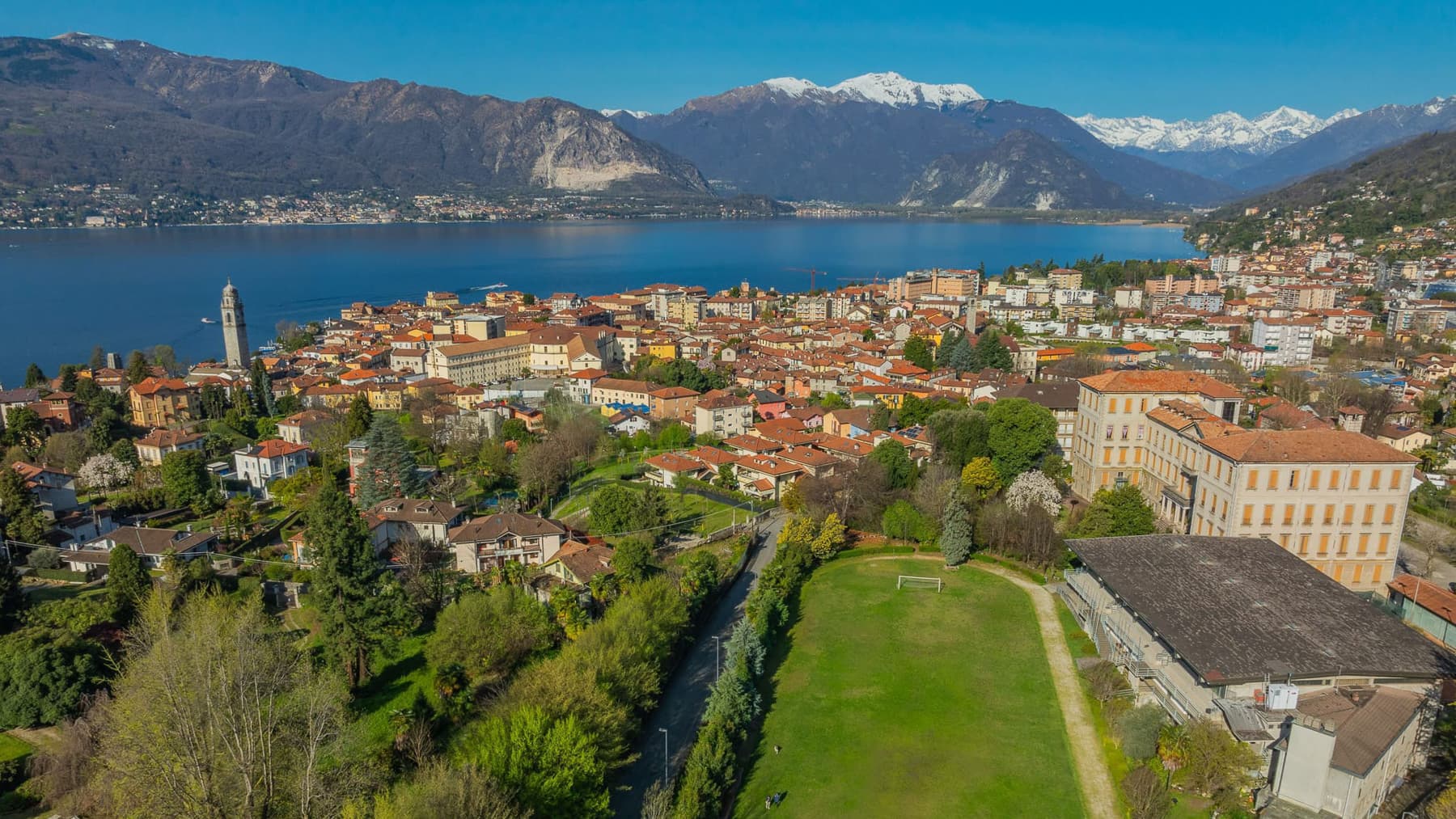 Albergo storico a Pallanza, vista Lago Maggiore