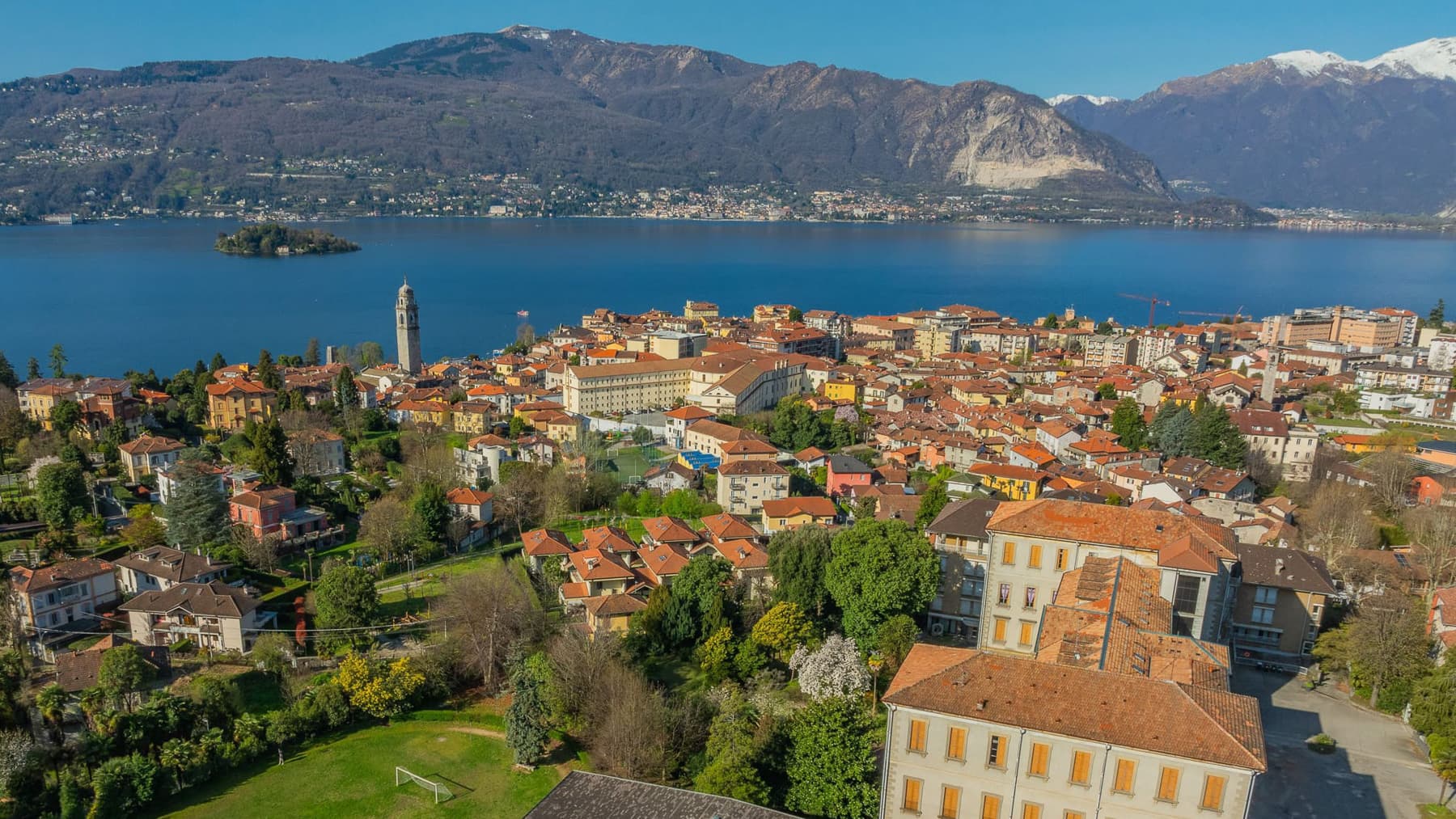 Albergo storico a Pallanza, vista Lago Maggiore