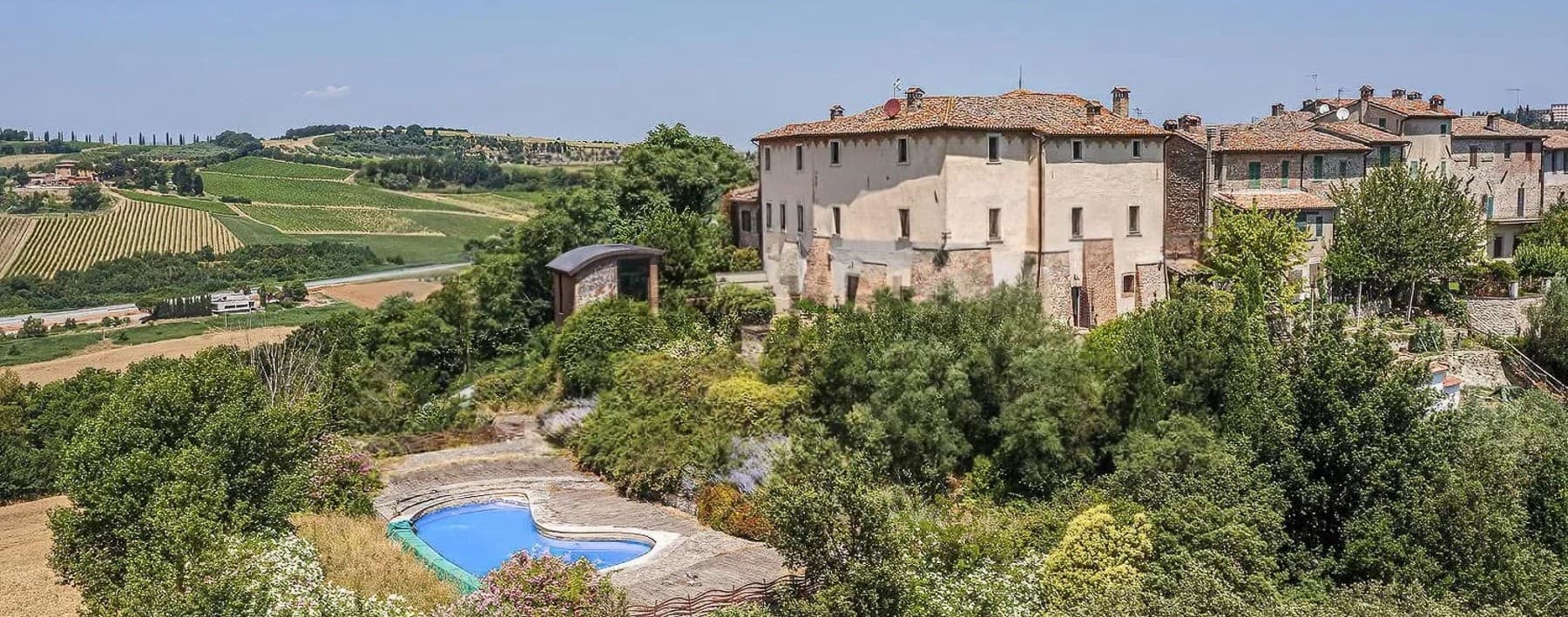 Majestic Castle in Todi, Umbria