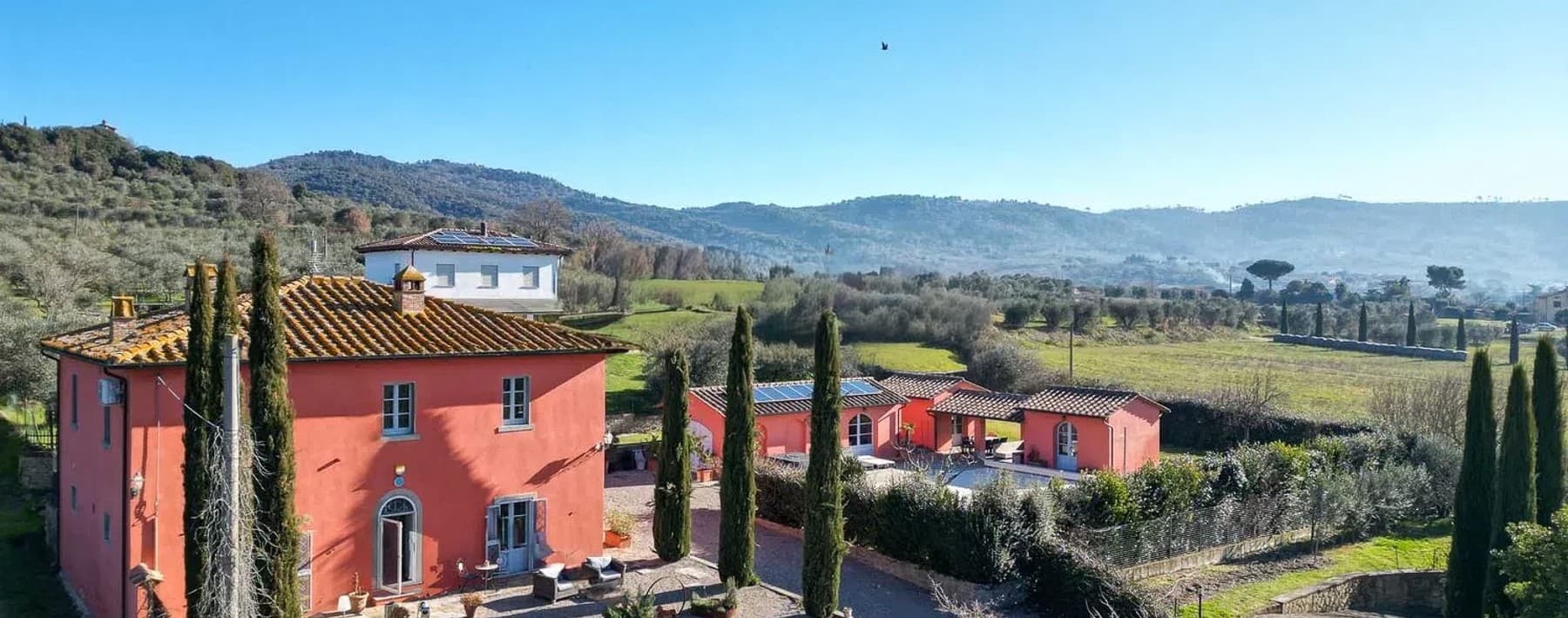Villa Sophia in Toscana: Lusso e Panorama a Cortona