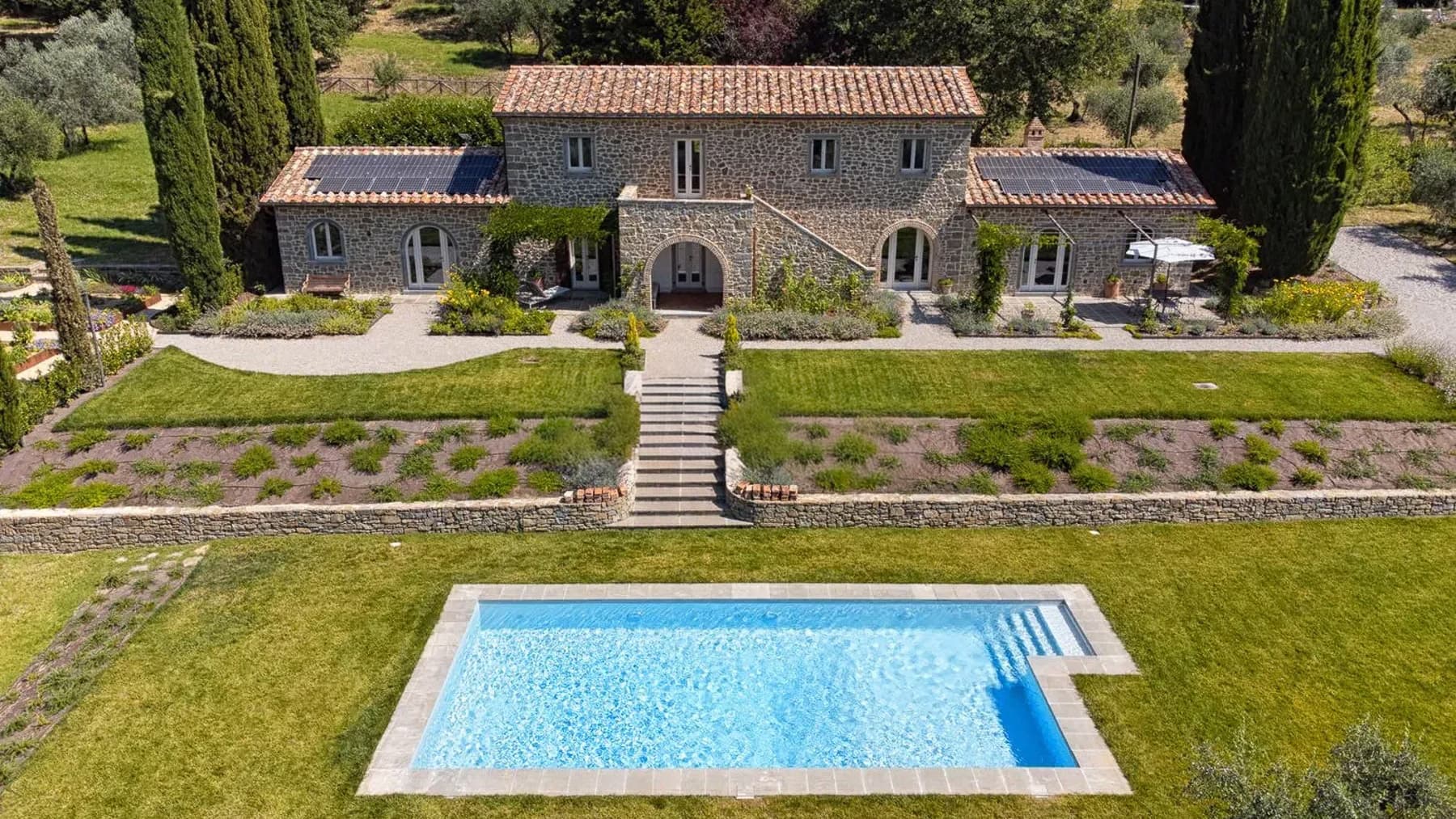 Villa esclusiva a Cortona, nel cuore della Toscana