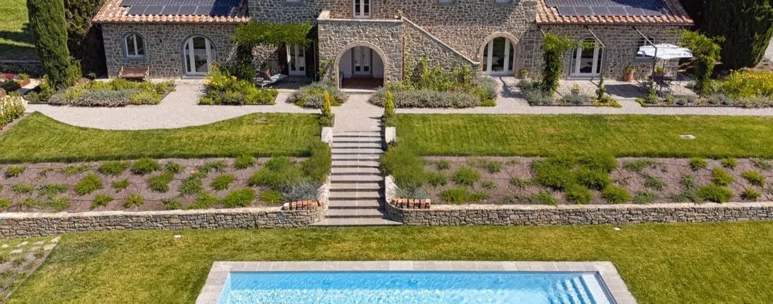 Villa esclusiva a Cortona, nel cuore della Toscana