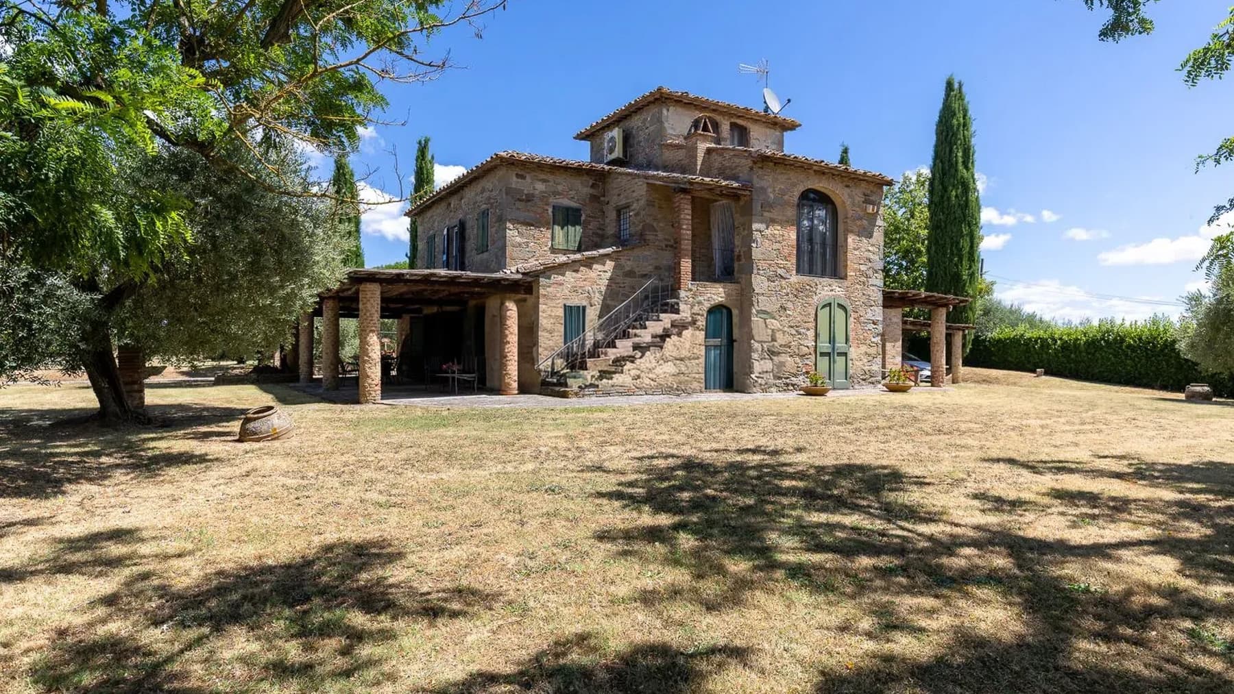 Casale di charme con piscina a Cortona, Toscana