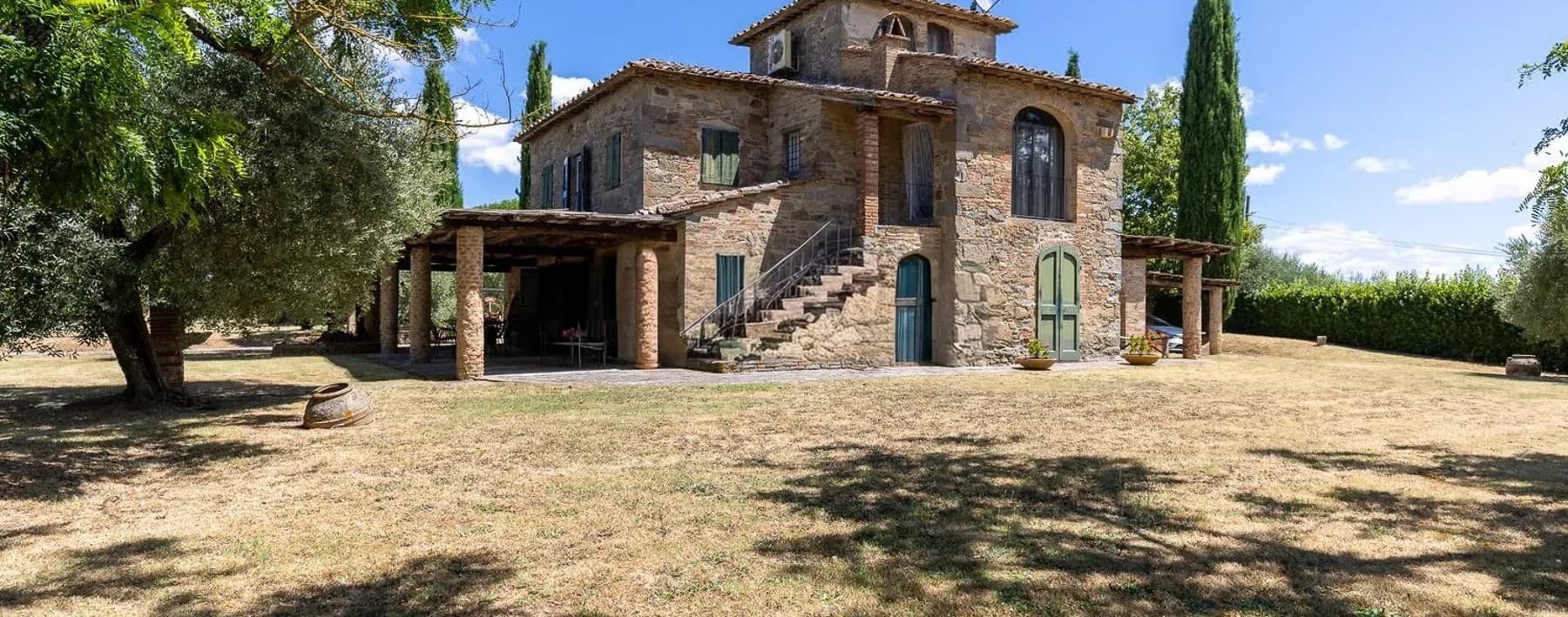 Casale di charme con piscina a Cortona, Toscana