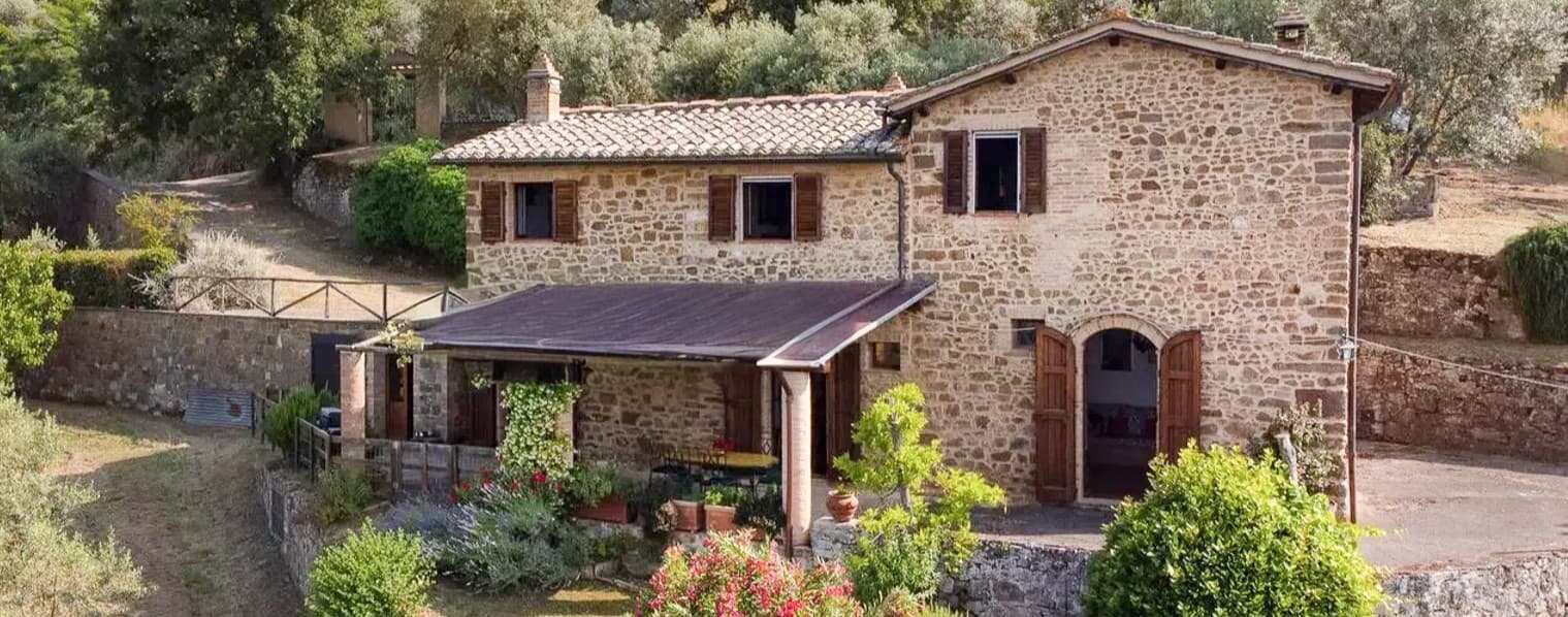 Casale panoramico in Val d'Orcia, Montalcino
