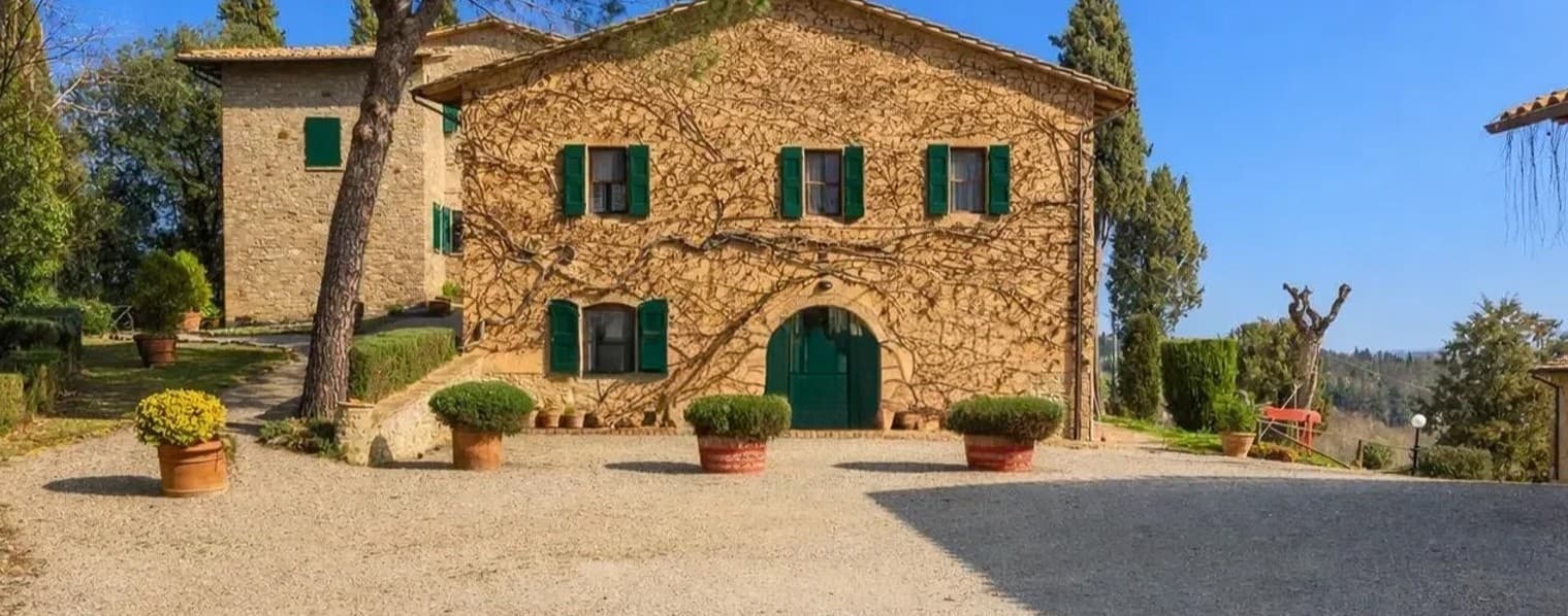 Casale Toscano con Piscina Panoramica a San Gimignano