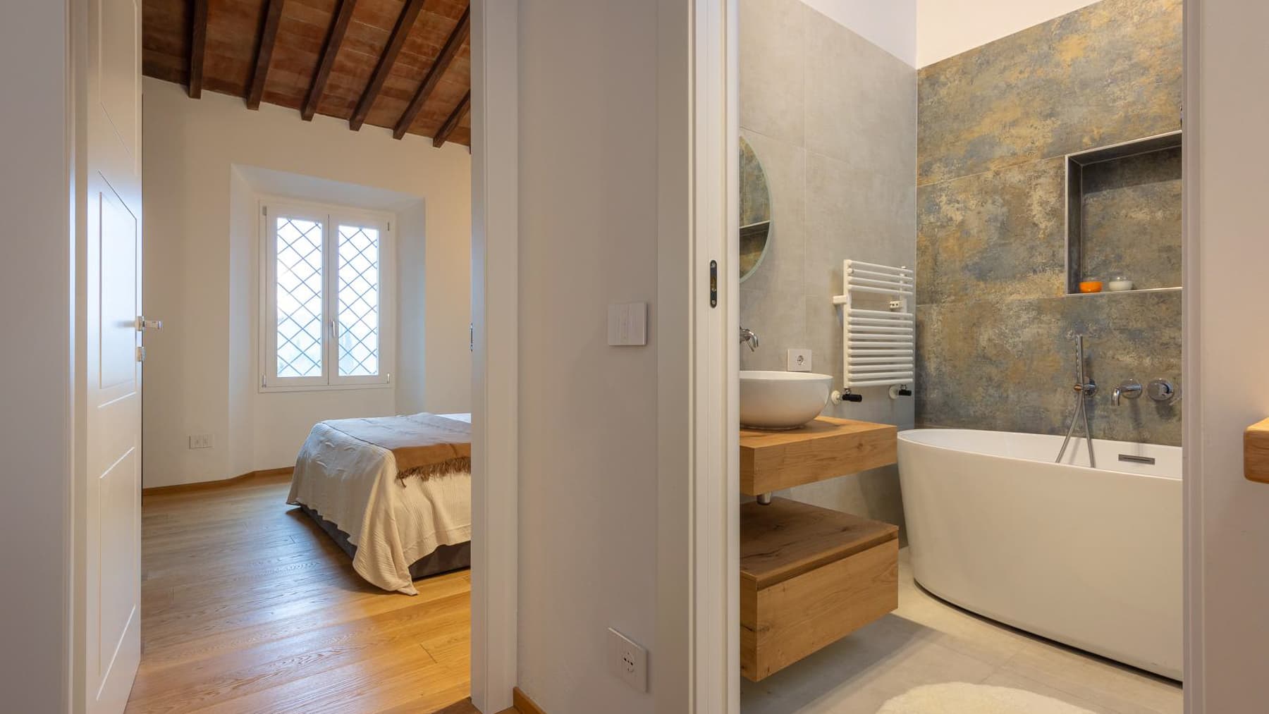 Portion of a House in Florence, Tuscany