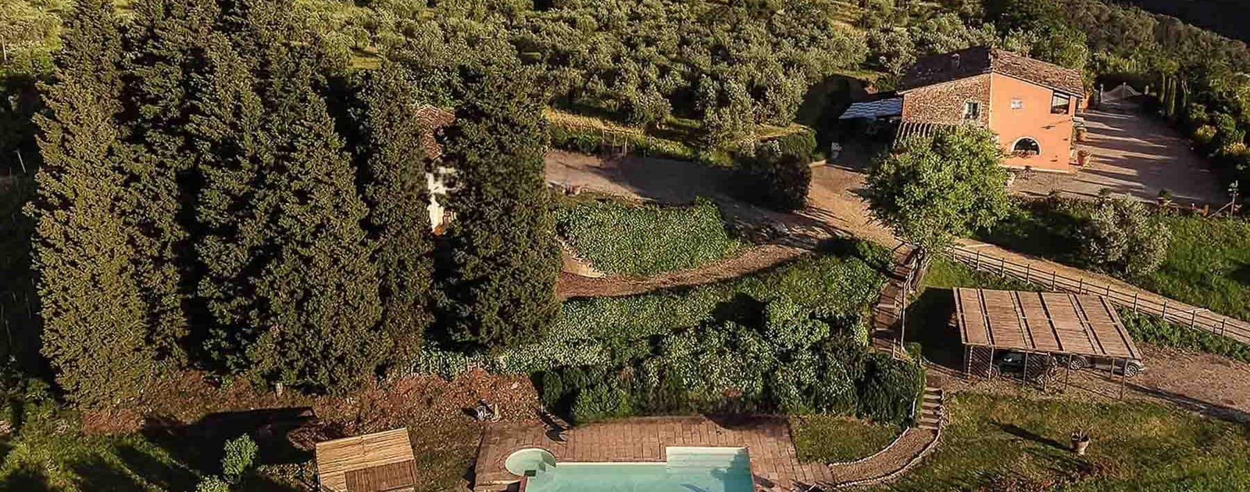 Casale con Piscine e Oliveta a Montelupo Fiorentino, Toscana