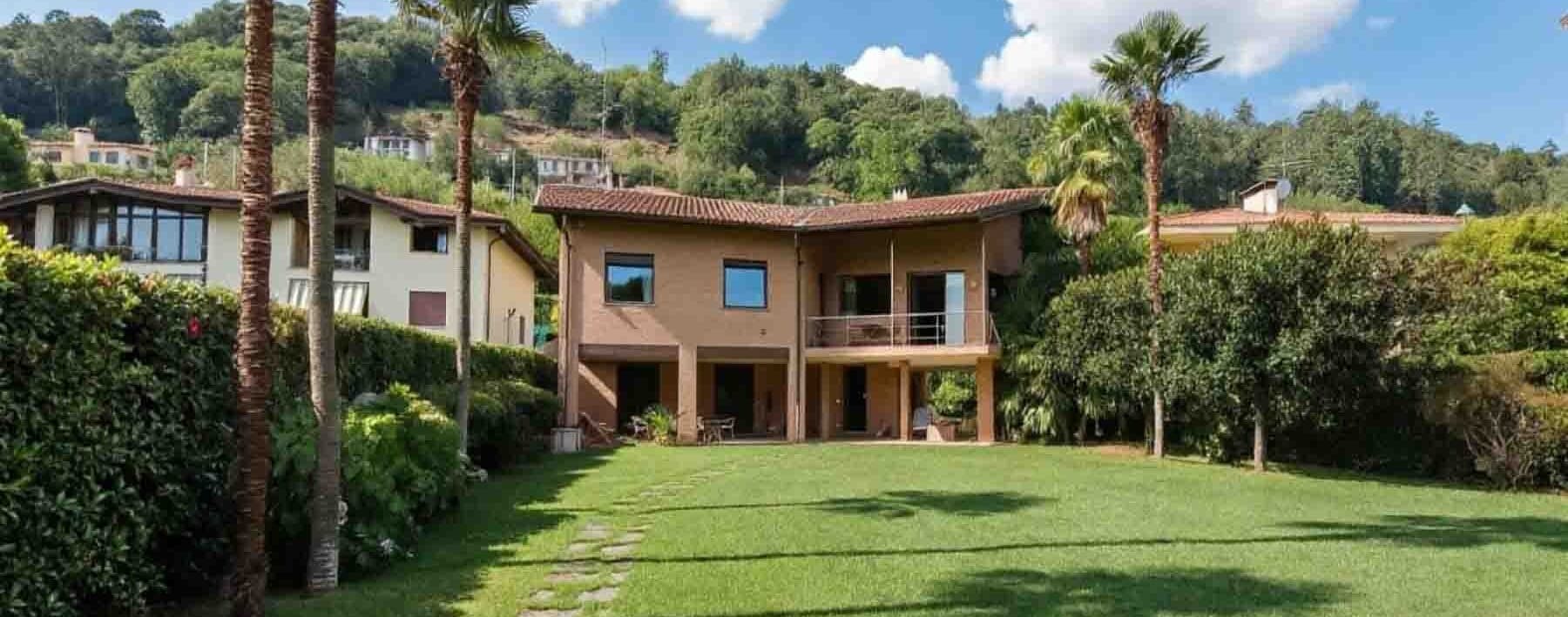 Villa esclusiva a Meina con vista Lago Maggiore
