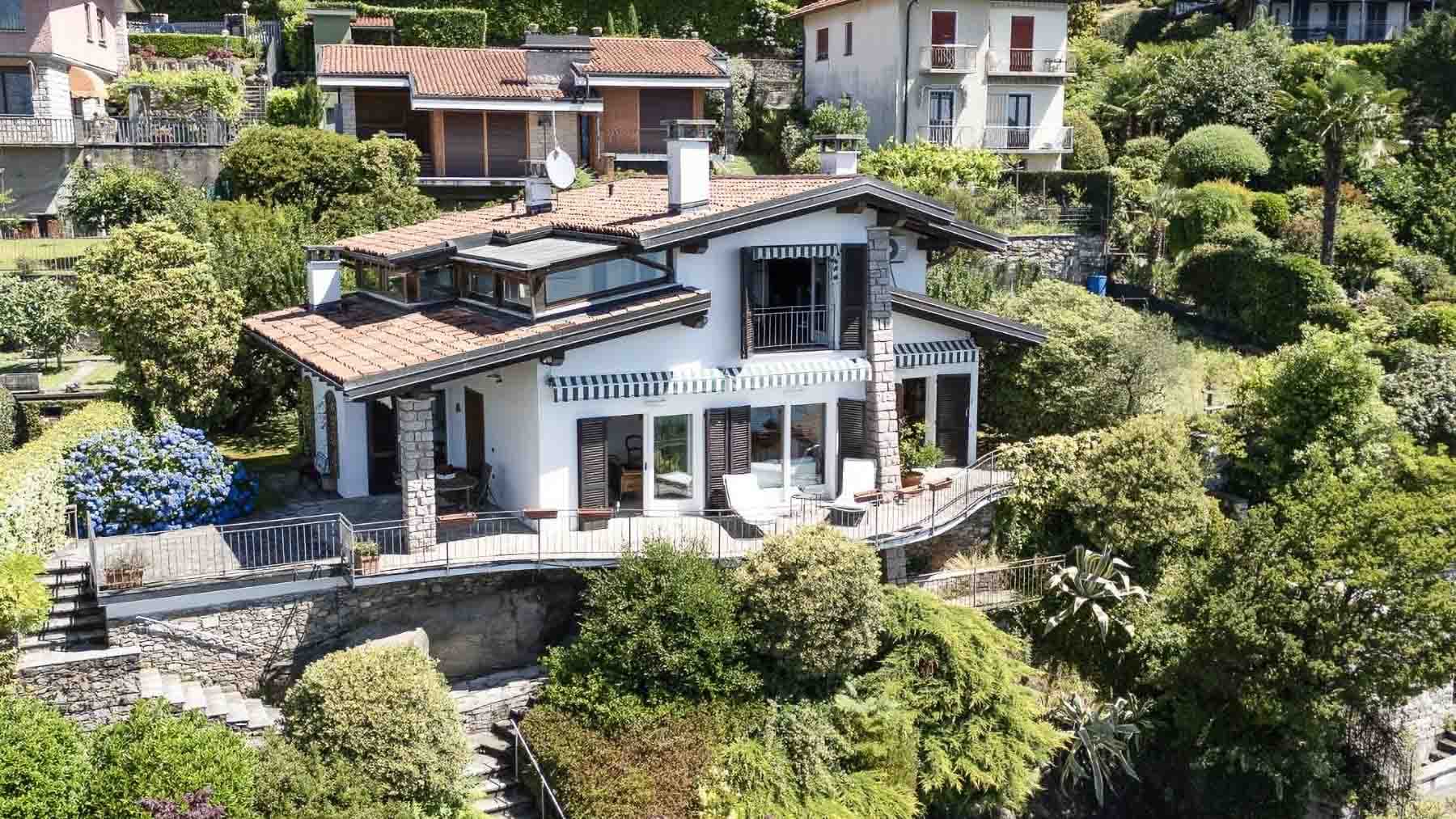 Villa panoramica a Verbania con vista Lago Maggiore