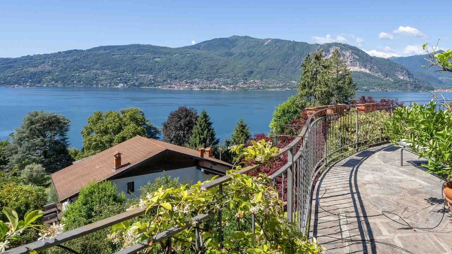 Villa panoramica a Verbania con vista Lago Maggiore