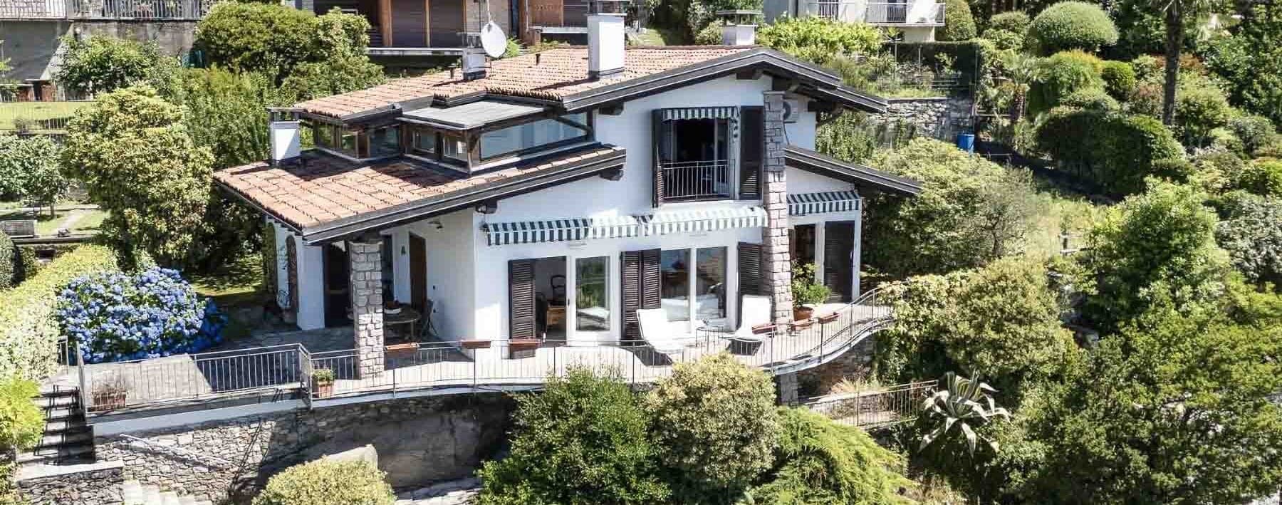 Villa panoramica a Verbania con vista Lago Maggiore