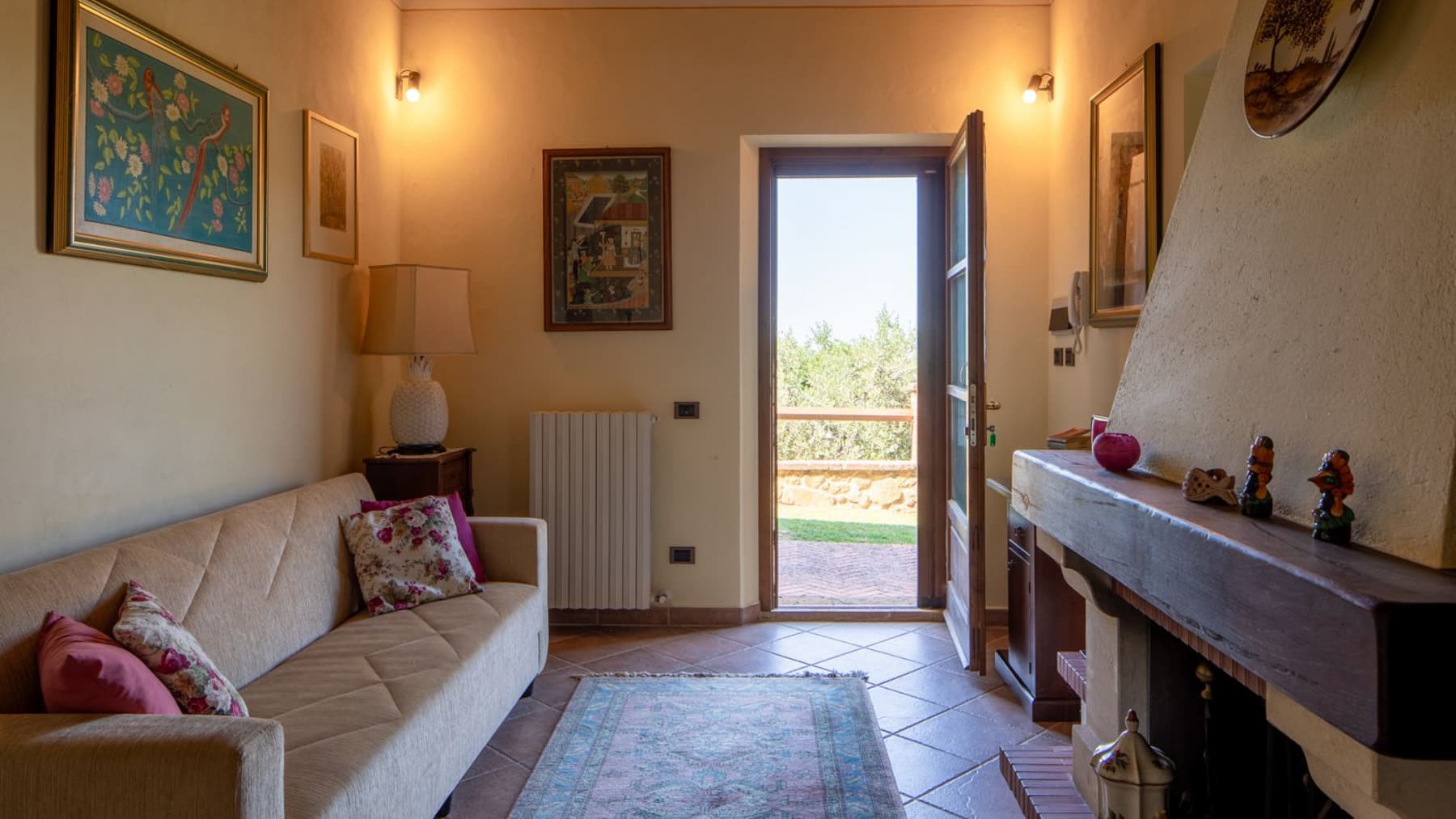 Casale con piscina e giardino a Trequanda, Toscana