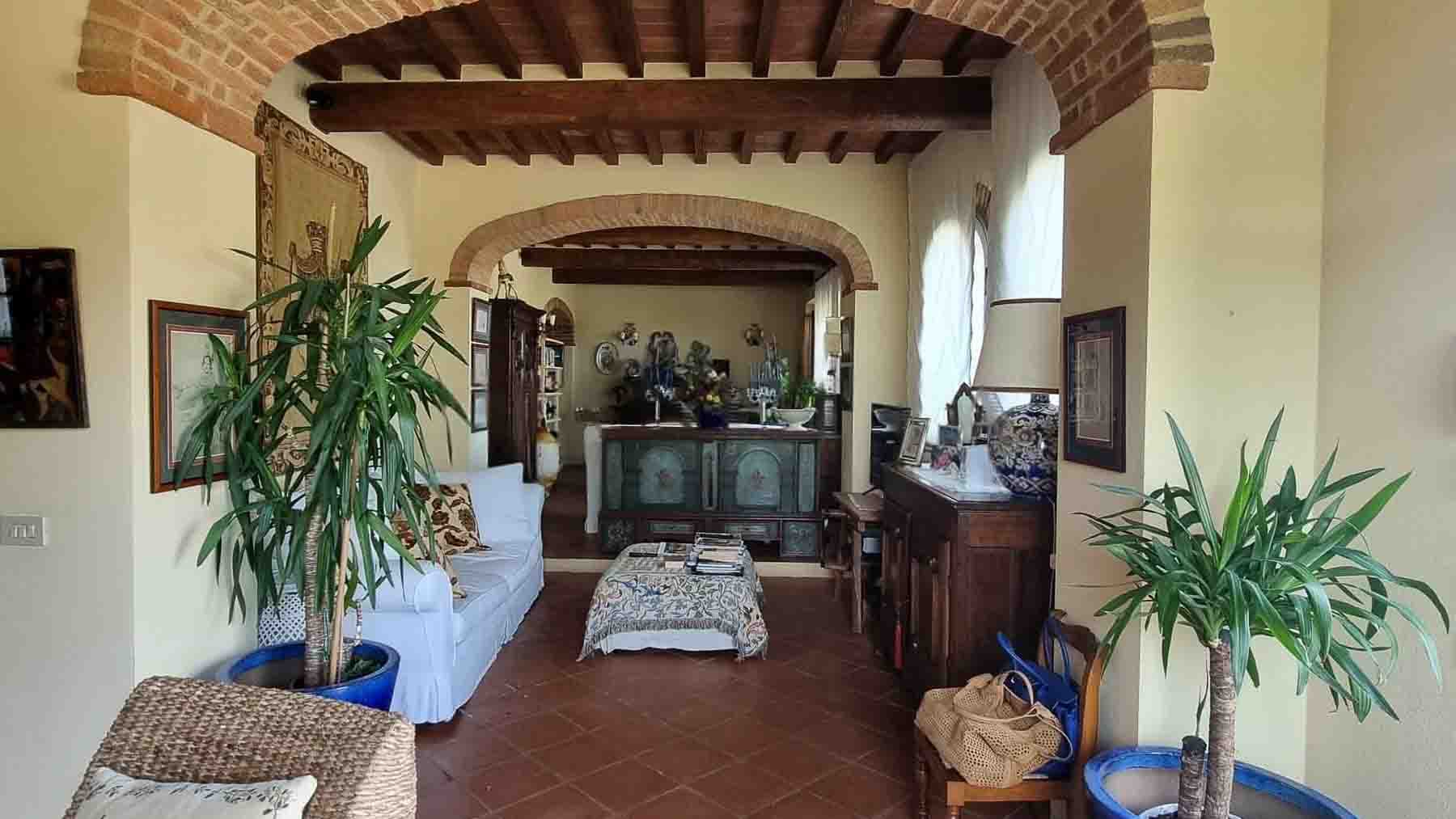 Casale panoramico nel cuore del Chianti, Toscana