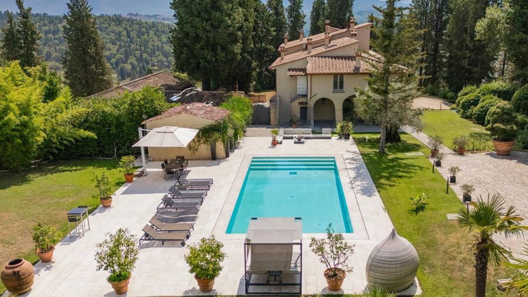 Villa esclusiva con piscina sulle colline di Impruneta
