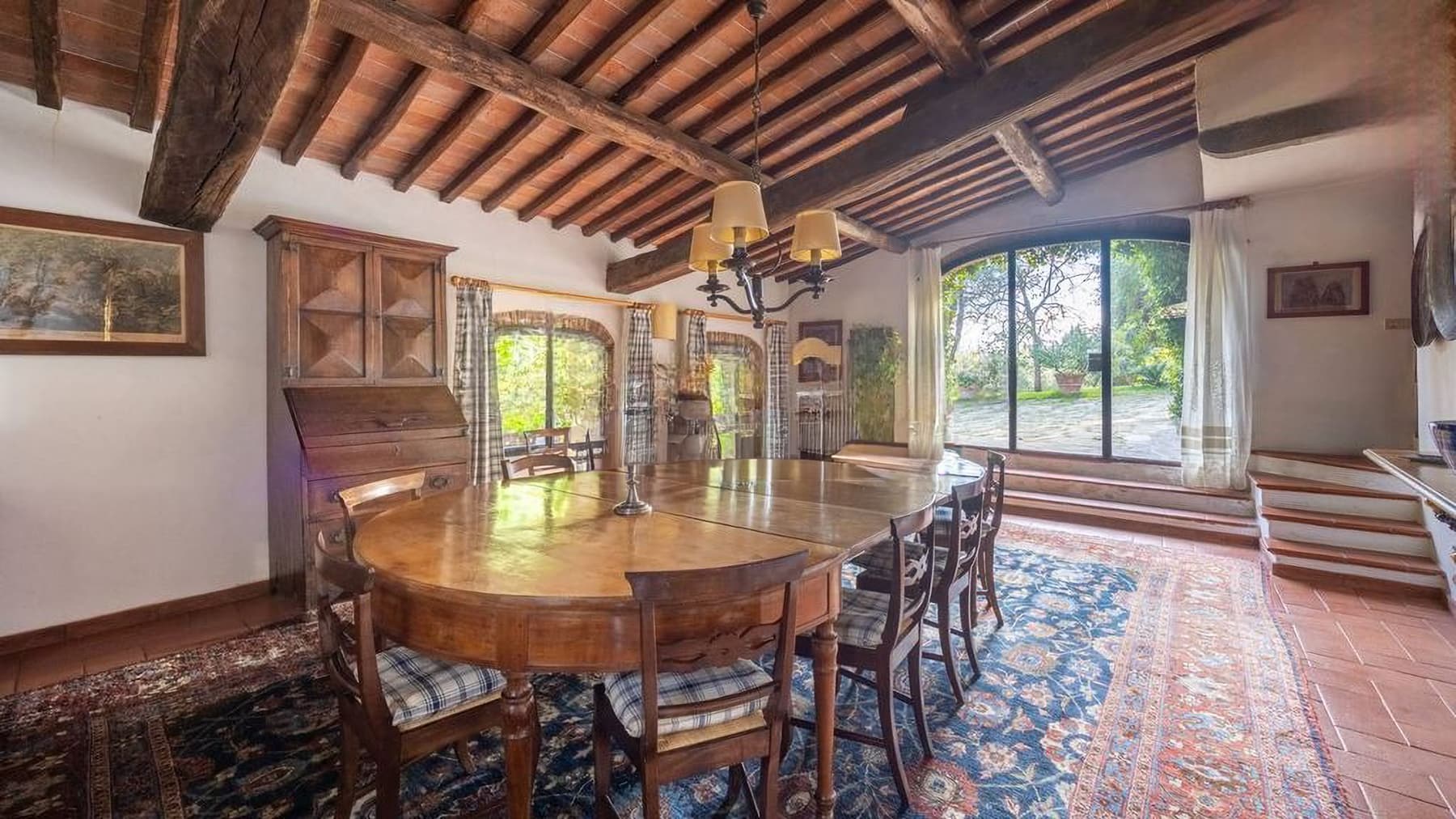 Villa storica con piscina nel Chianti Senese