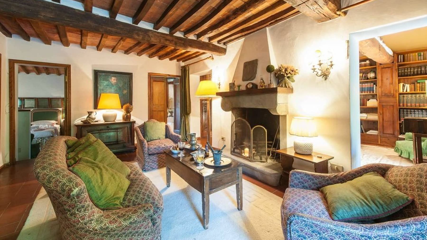 Villa storica con piscina nel Chianti Senese