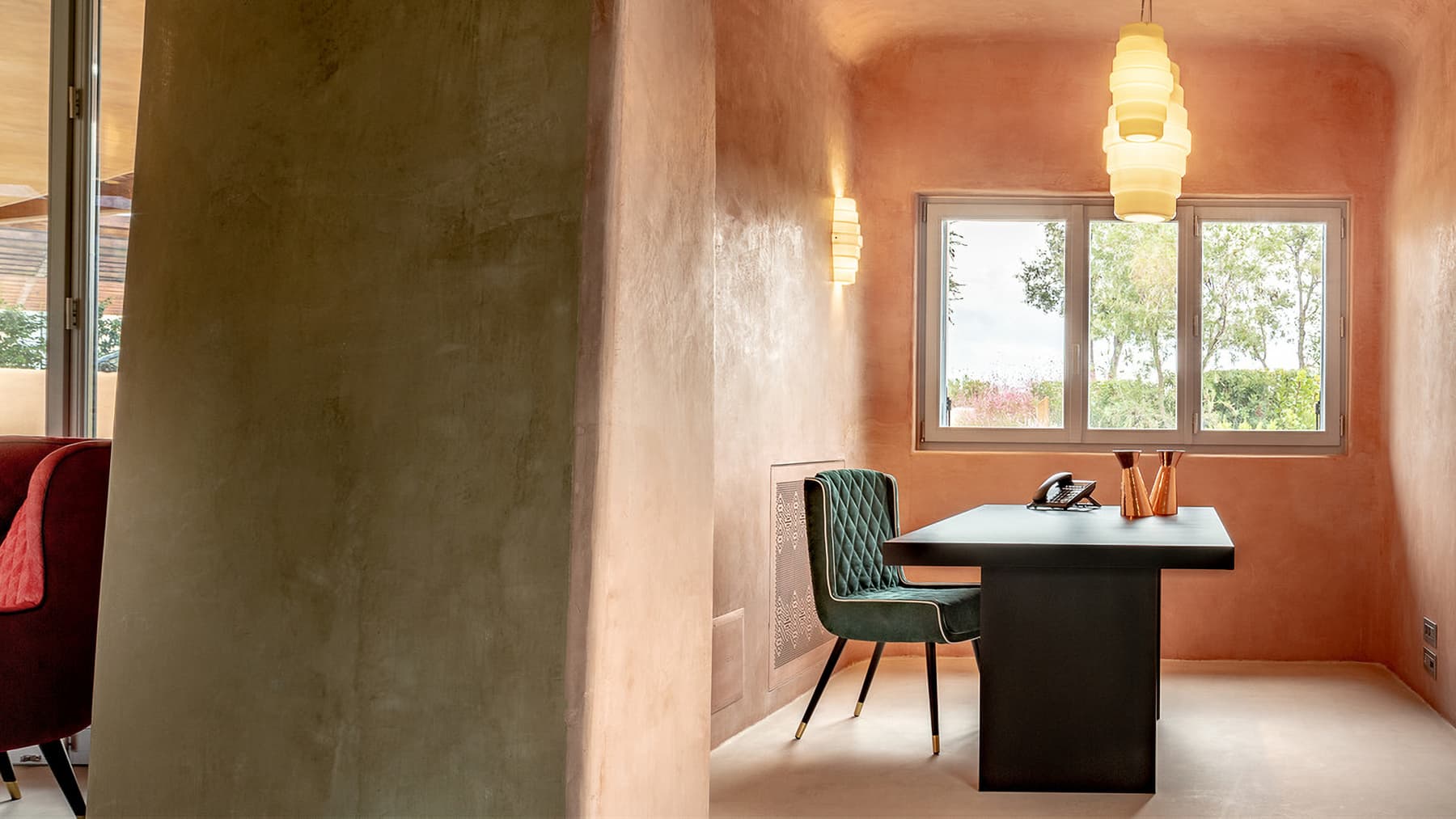 Villa design a Pula nel cuore della Sardegna