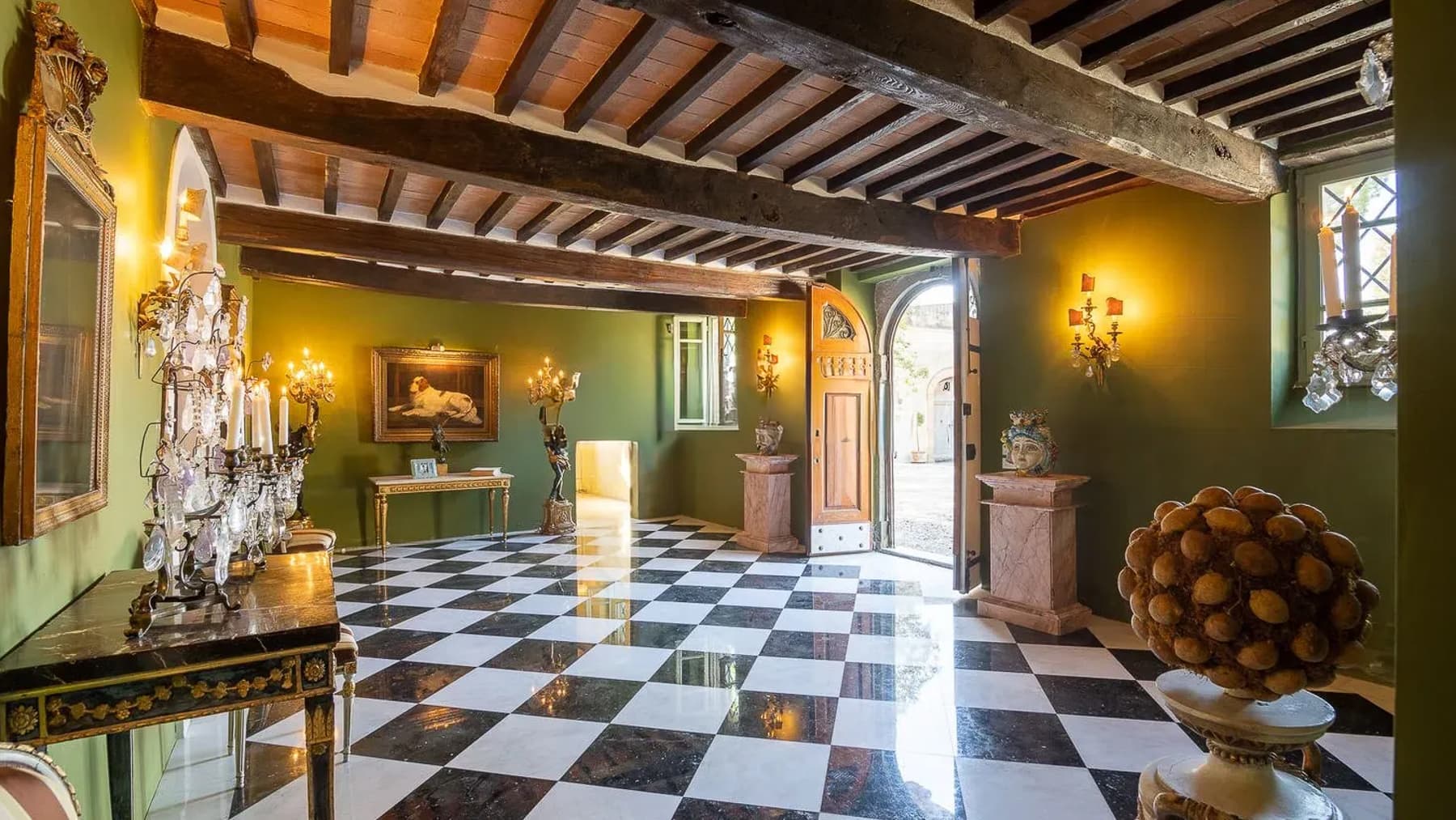 Villa storica con vista su Cortona, Camucia, Toscana