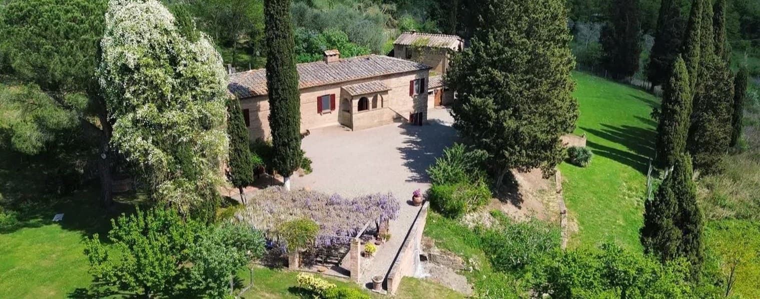 Villa panoramica nelle Crete Senesi, Buonconvento