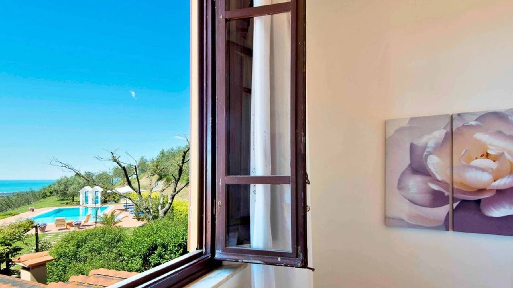 Villa esclusiva a Pedona con vista mare in Toscana