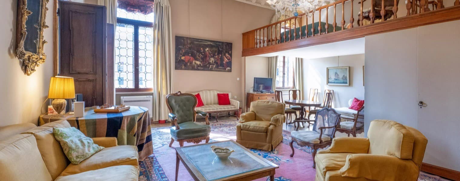 Piano Nobile con affaccio sul Canal Grande a San Polo