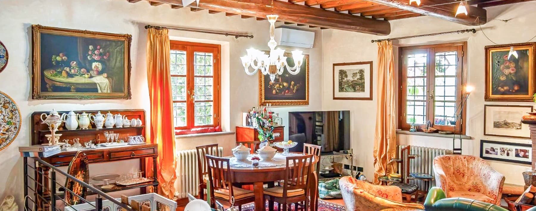 Villa storica con giardino e uliveto a Montopoli, Toscana