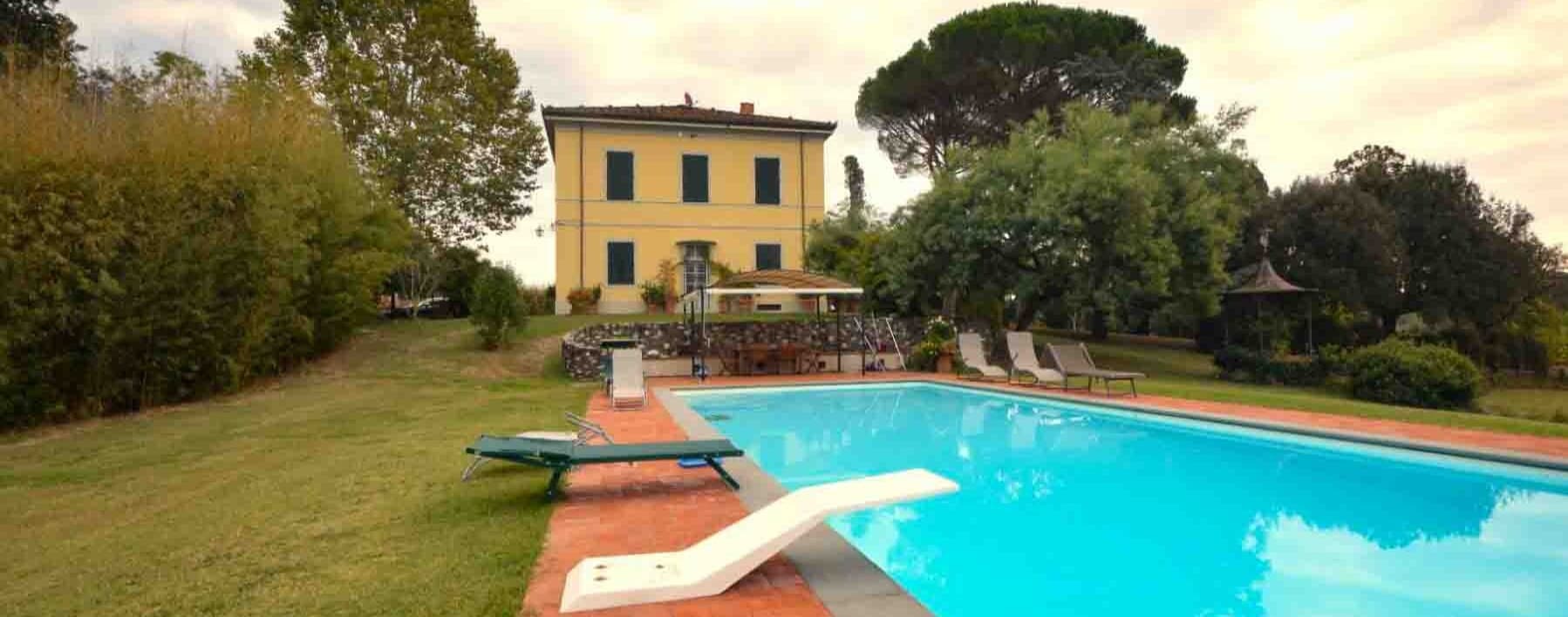 Villa storica con piscina, Lucca, Toscana