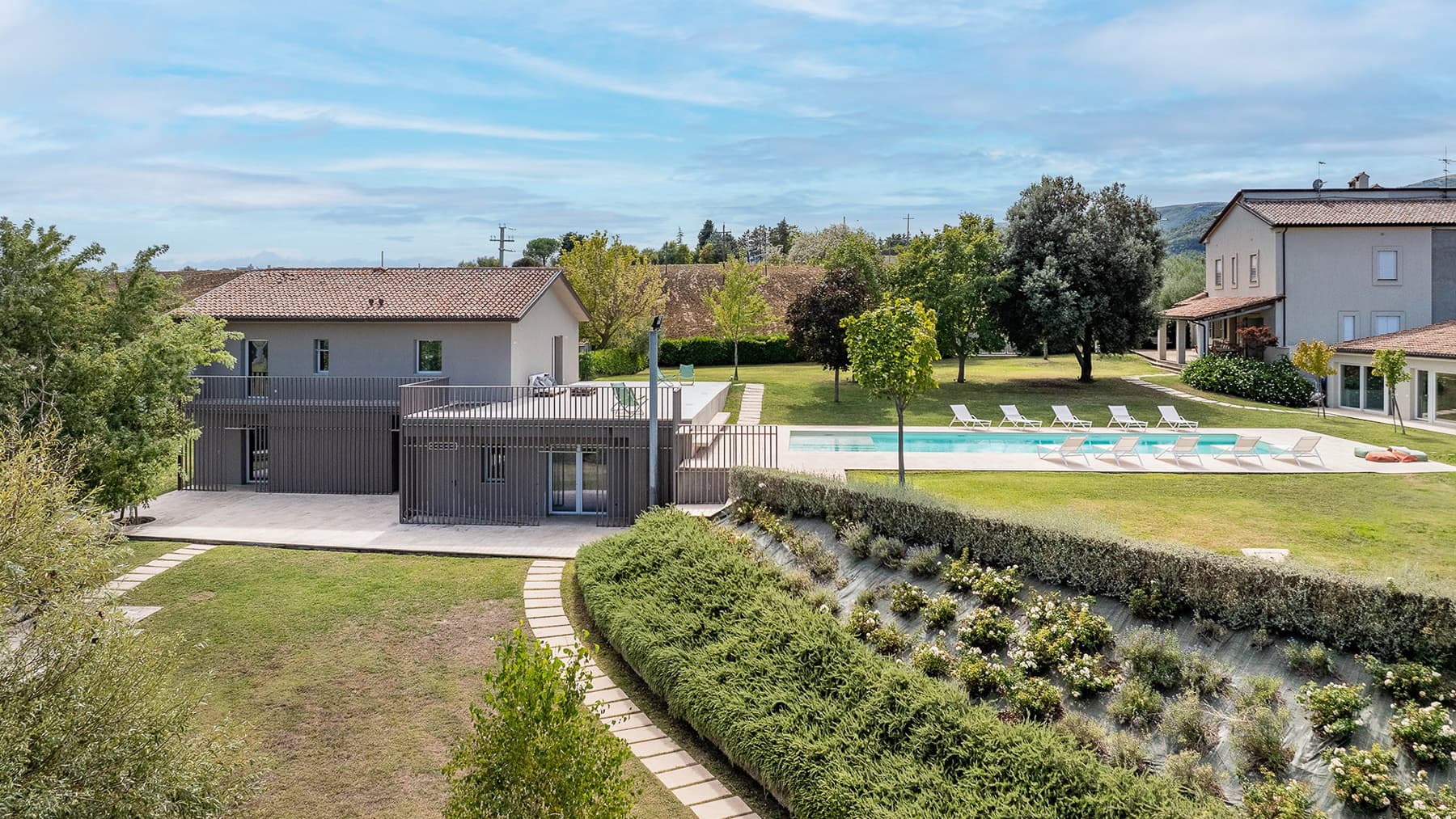 Proprietà esclusiva con piscina a Giano dell'Umbria