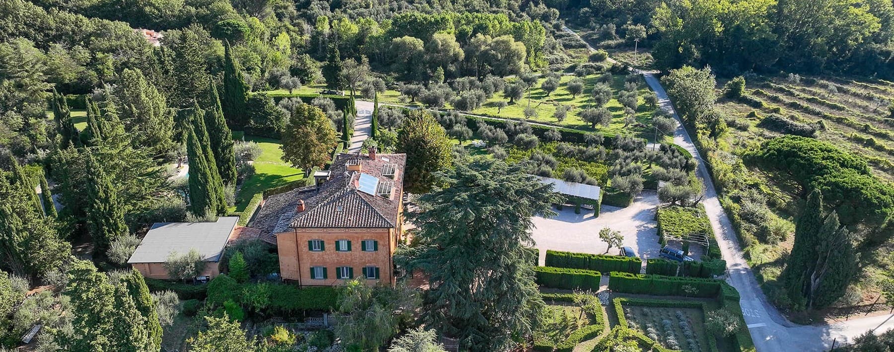 Villa Liberty a Castiglione del Lago, Umbria con piscina