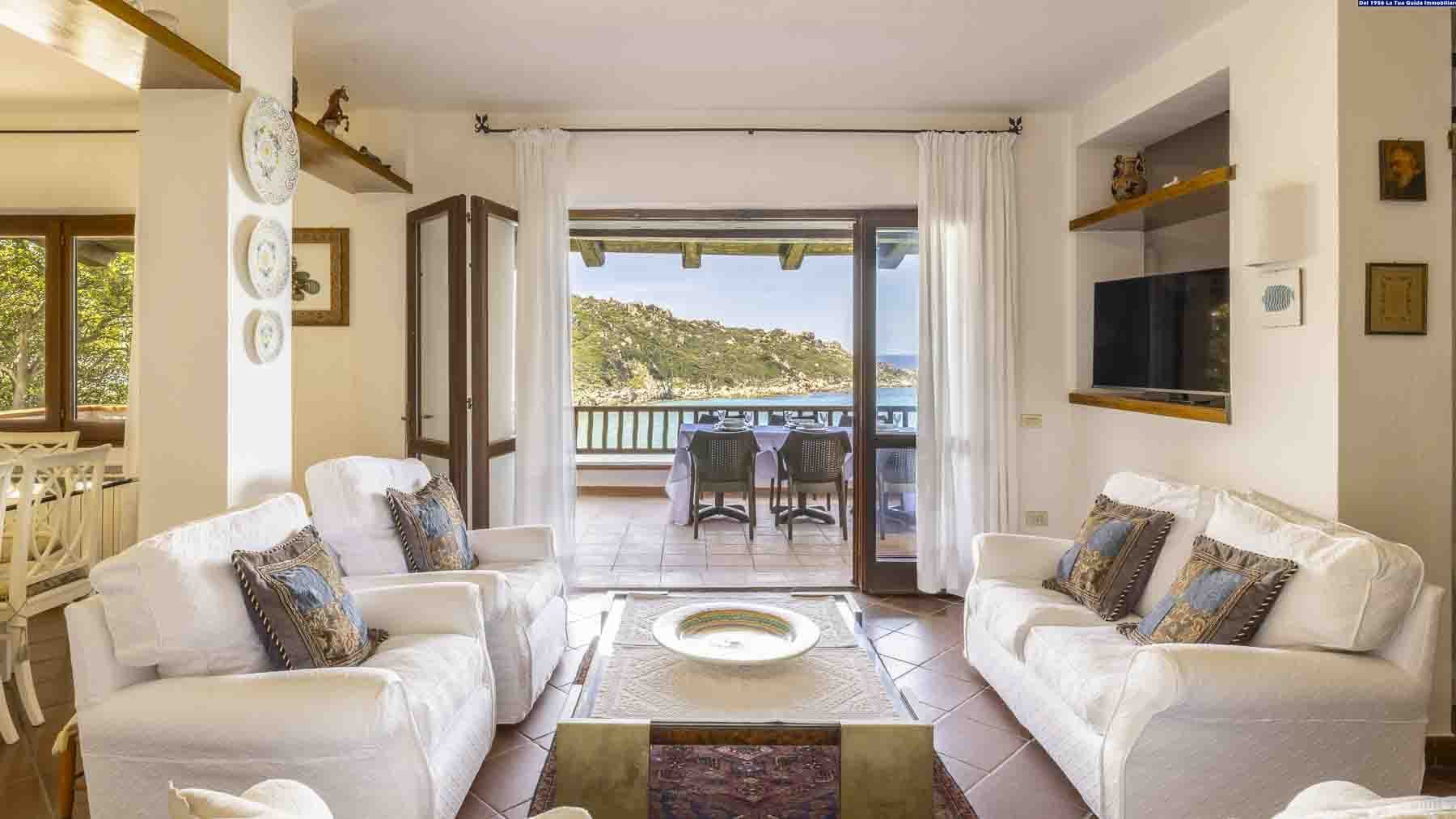 Seaside Villa Overlooking Rena Bianca, Sardinia