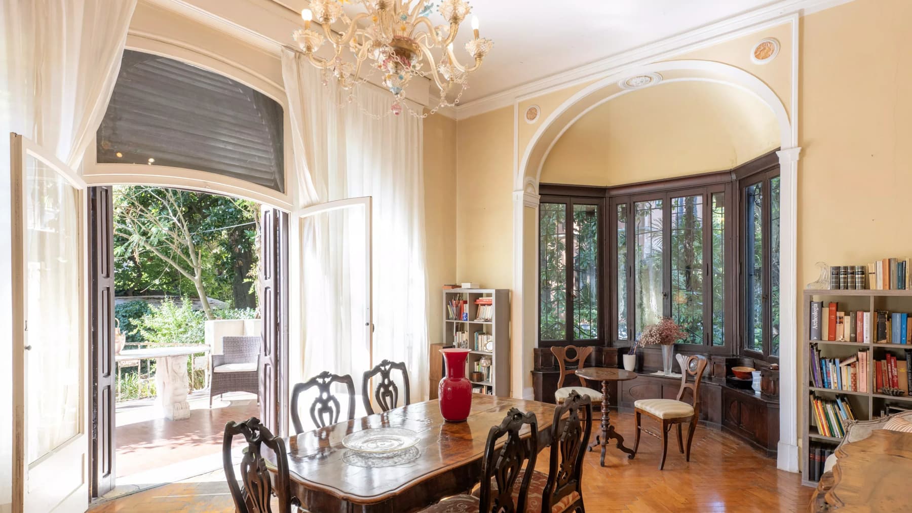 Villa Liberty a Lido di Venezia con giardino privato