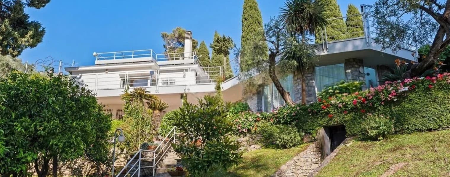 Casa indipendente a Zoagli, vista sul Golfo del Tigullio