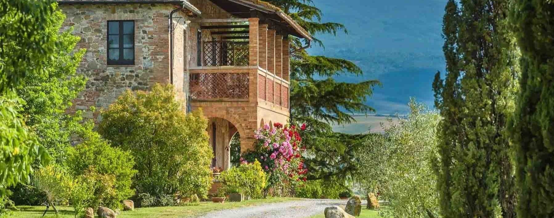 Casale con piscina e parco in Val d'Orcia, Pienza