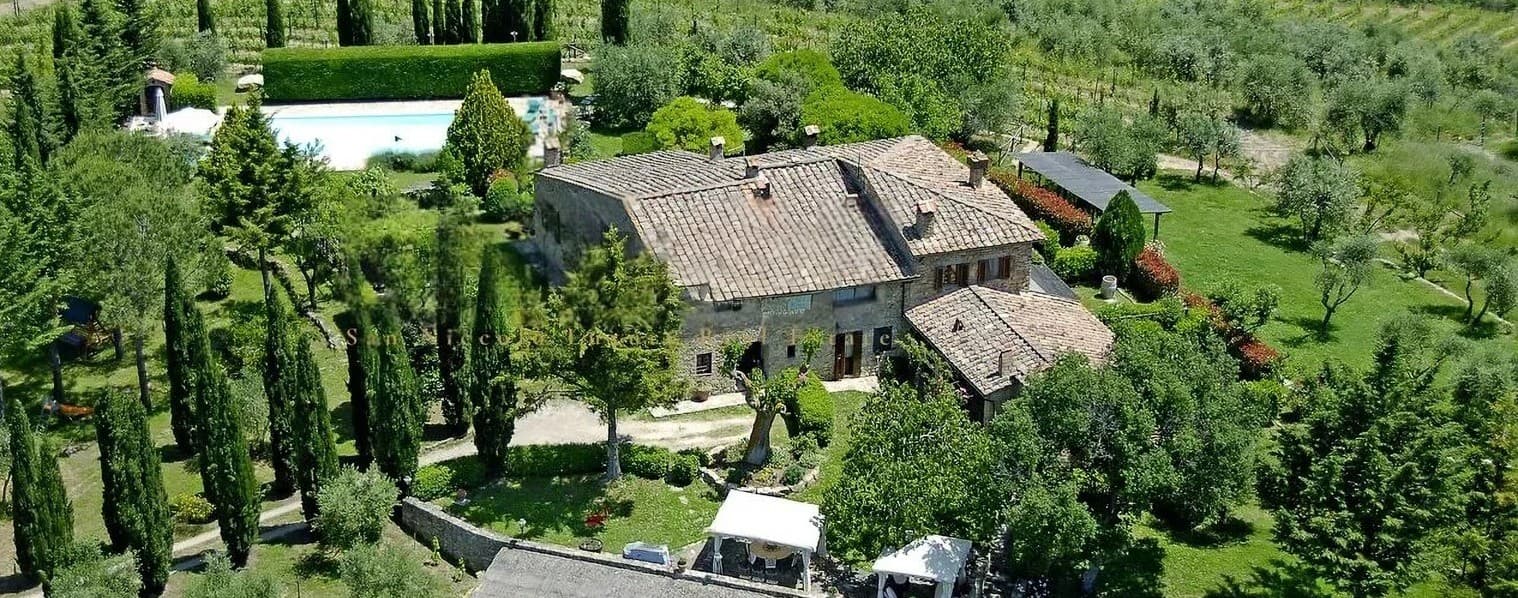 Casale con piscina nel cuore del Chianti, Croce Fiorentina
