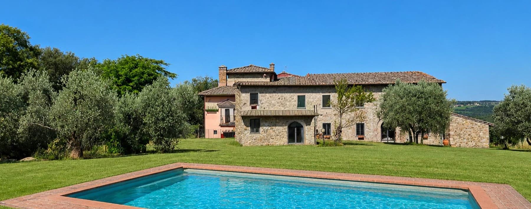 Colonica a Chiocchio con piscina, Toscana