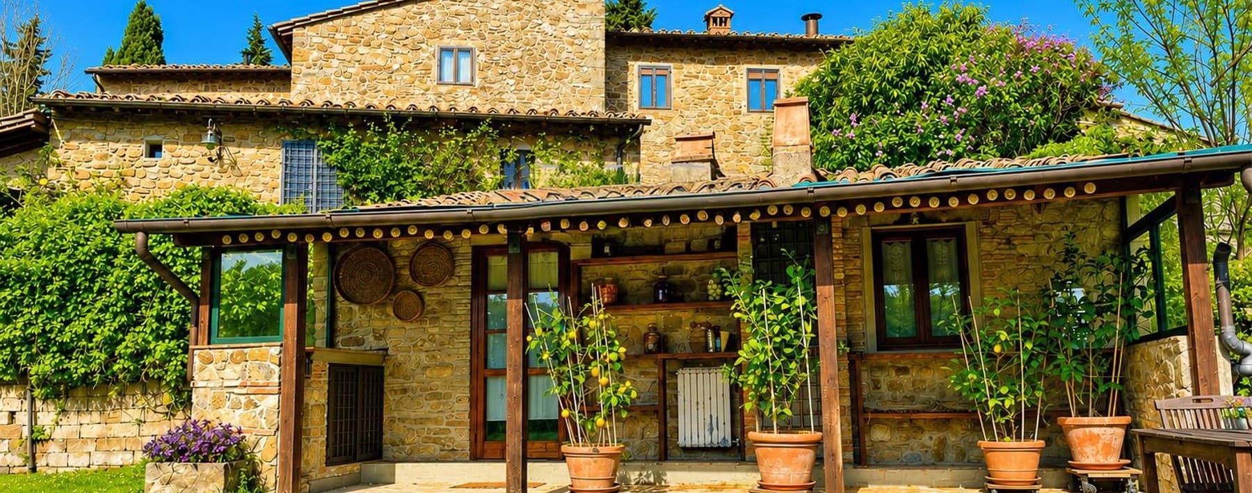 Casale con piscina nel cuore del Chianti, Toscana