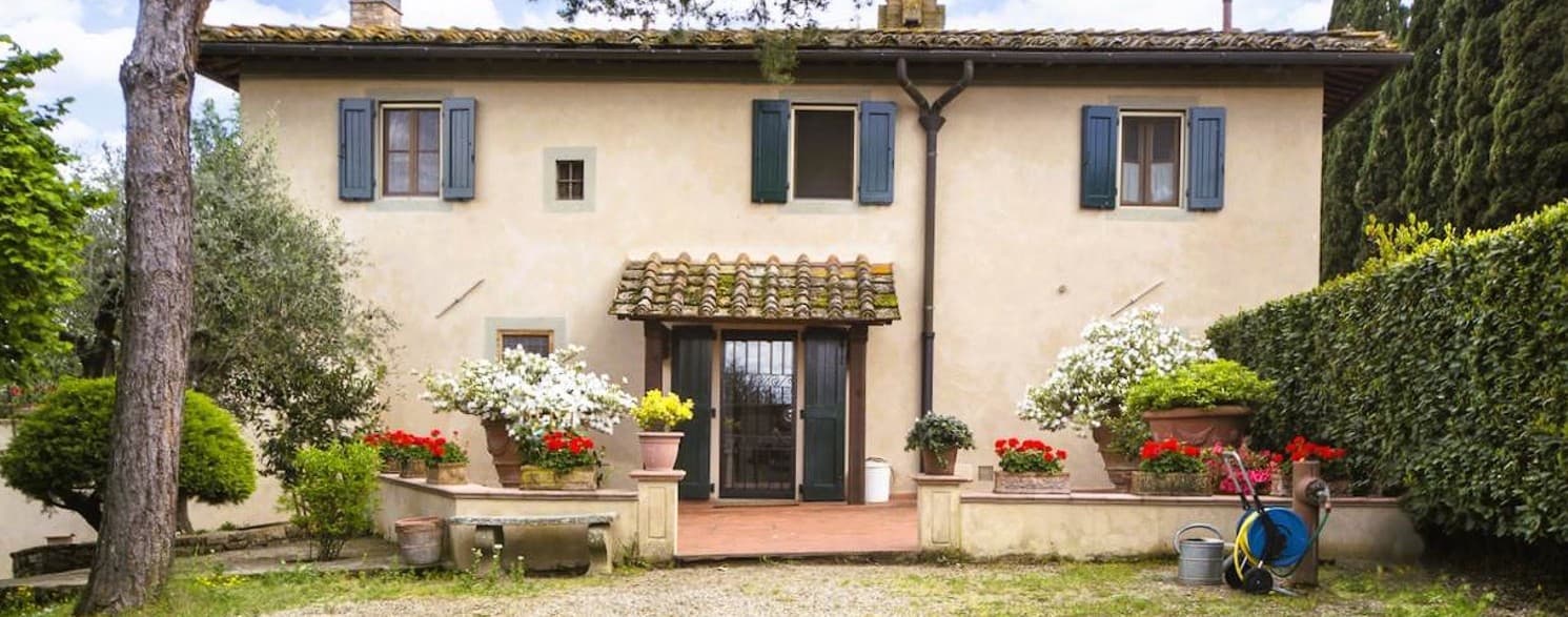 Villa ottocentesca nel Chianti, Toscana