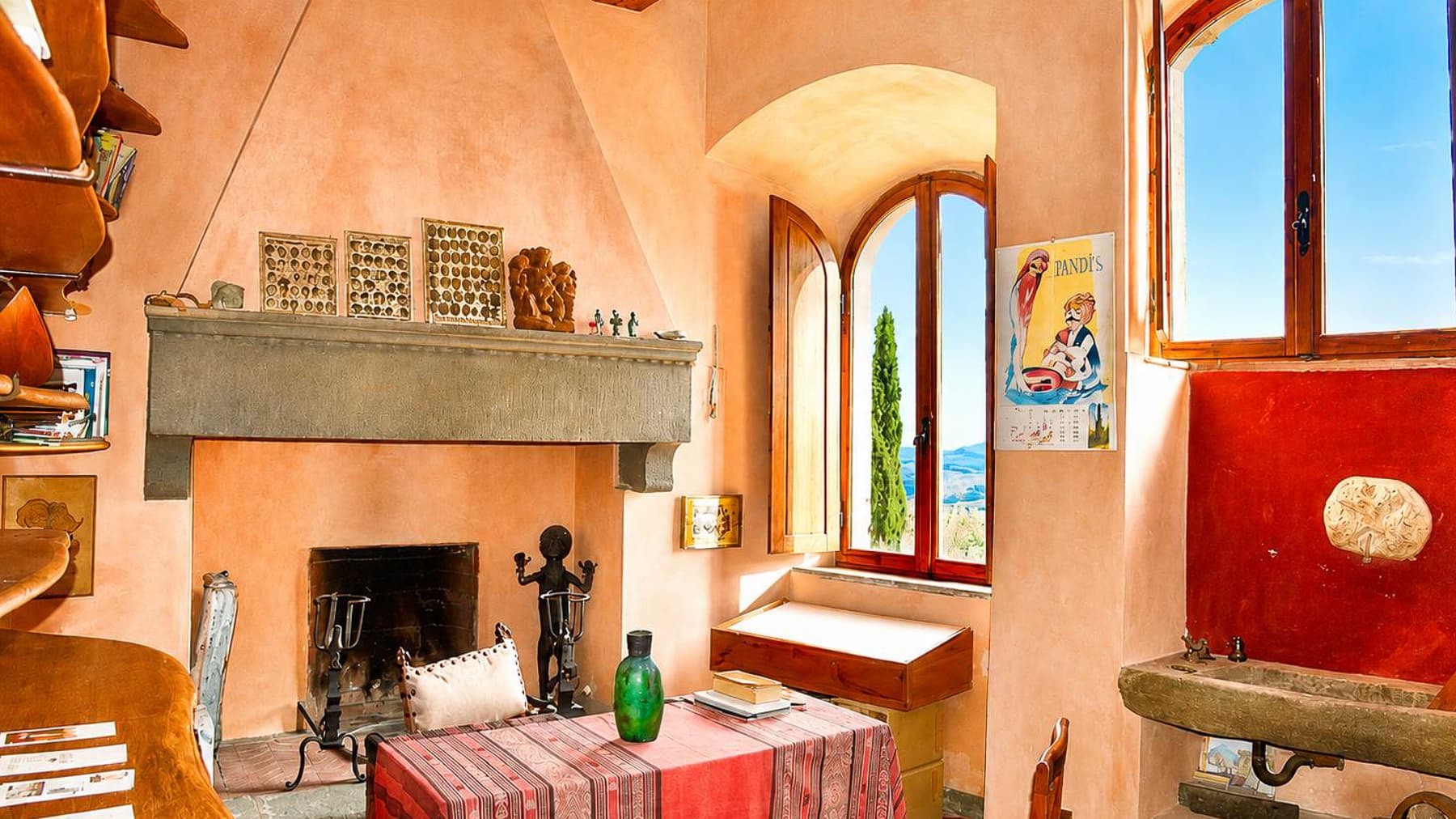 Majestic Castle in Chianti, Tuscany