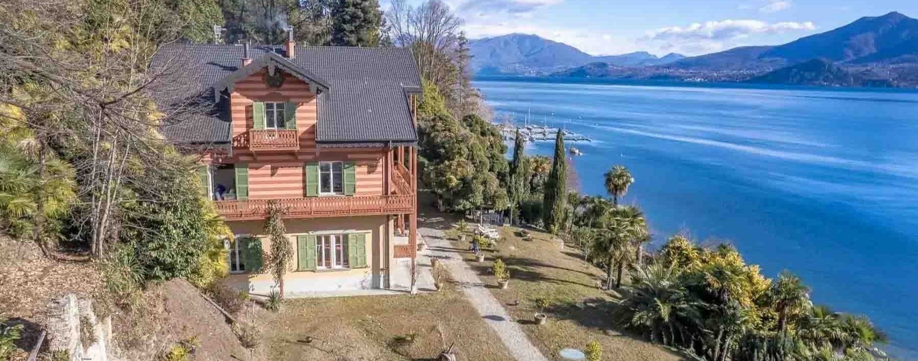 Villa in Ghiffa Overlooking Lago Maggiore, Piedmont