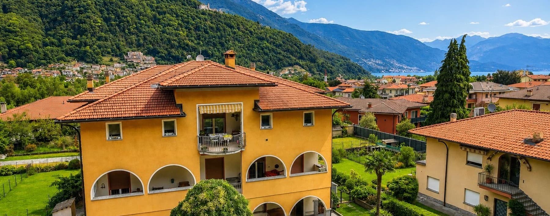 Villa in Cannobio, Piemonte, Overlooking Lago Maggiore