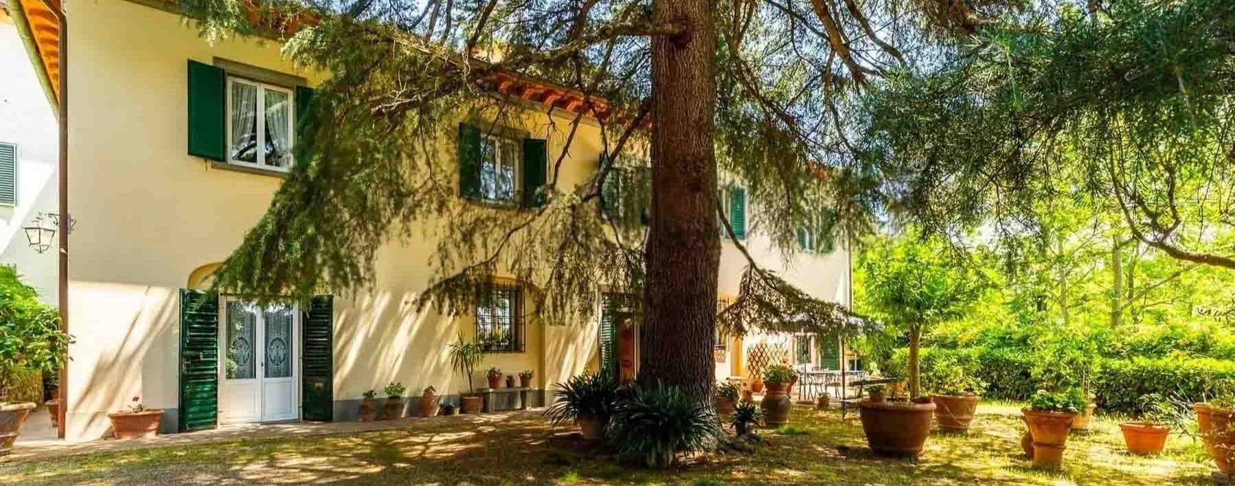 Villa panoramica con giardino nel cuore di Impruneta