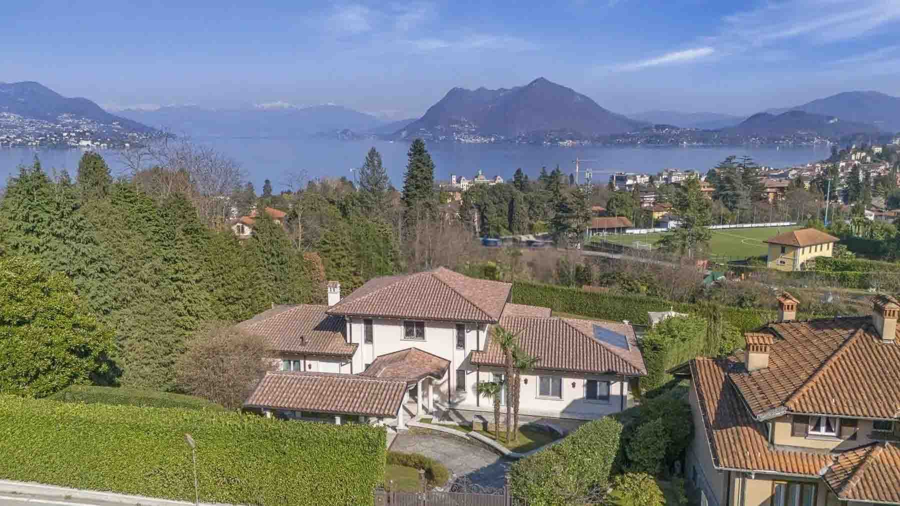 Villa Overlooking Lago Maggiore in Stresa, Piedmont