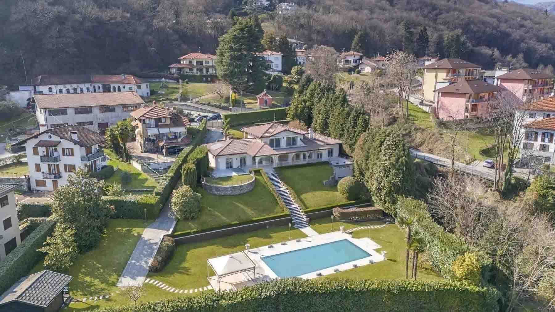 Villa Overlooking Lago Maggiore in Stresa, Piedmont