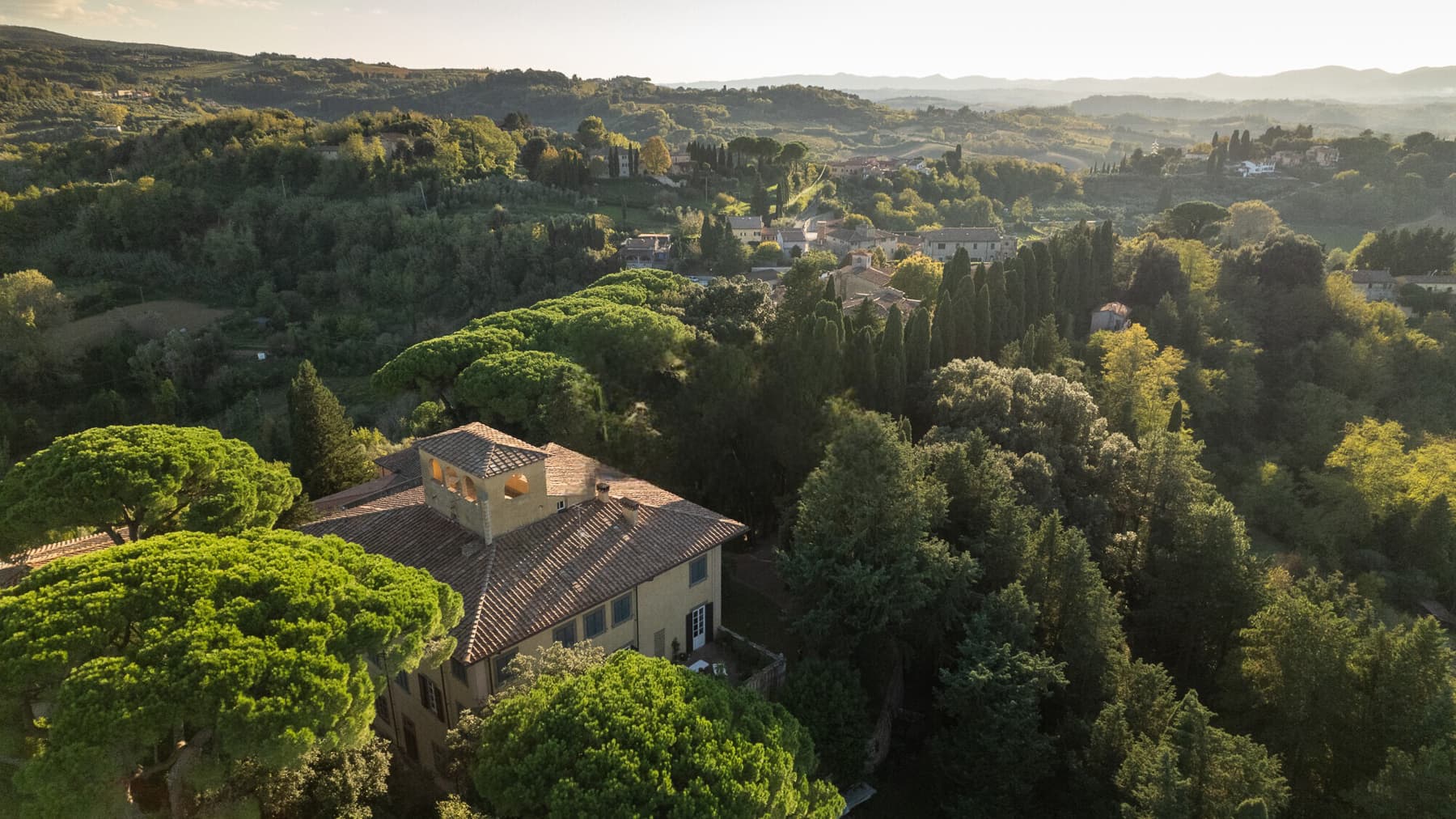 Medicean Villa with Panoramic View in Tuscany