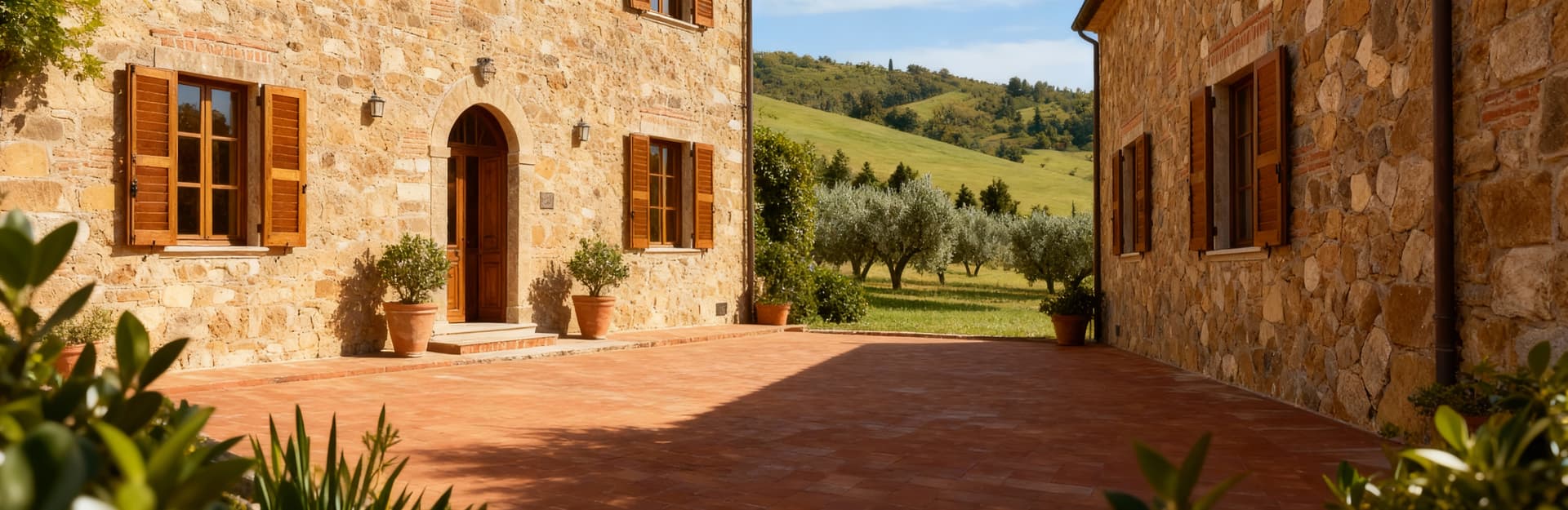 Rustic villas and historic farmhouses for sale in Tuscany's Argentario, nestled among lush hills and coastal beauty.