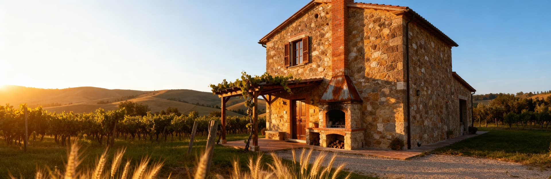 Rustic villas for sale in the scenic Tuscan countryside near Pistoia, showcasing historic charm and stunning landscapes.