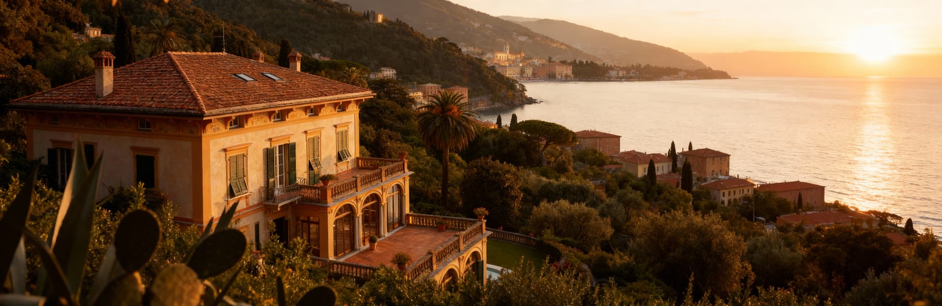Luxury real estate for sale in Santa Margherita Ligure, showcasing stunning coastal views and elegant architectural designs.