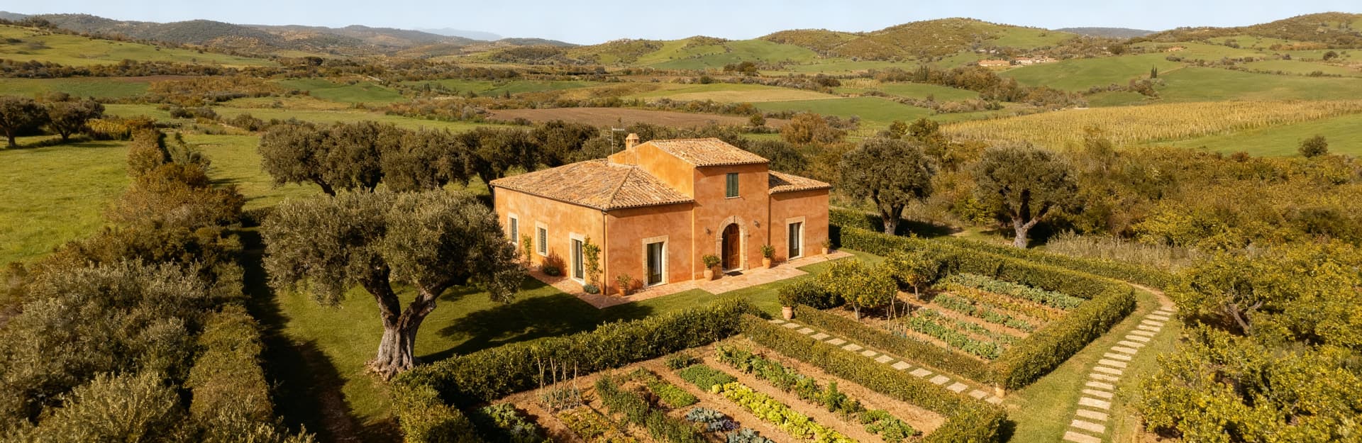 Luxury homes for sale in Oristano's countryside, blending modern comfort with historic charm amidst fertile landscapes.